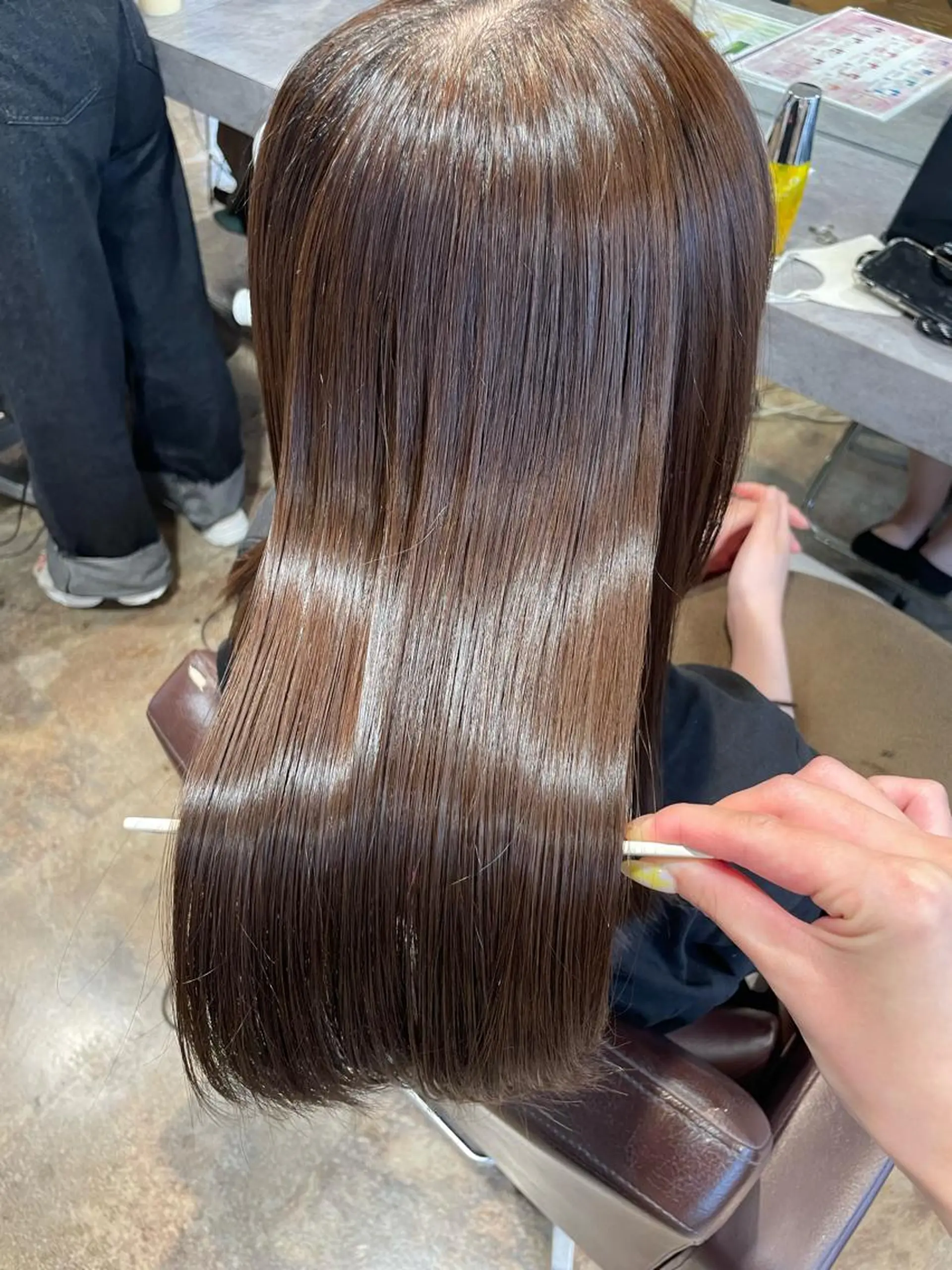 ミディアム ボブ トリートメント 森 愛佳のヘアスタイル