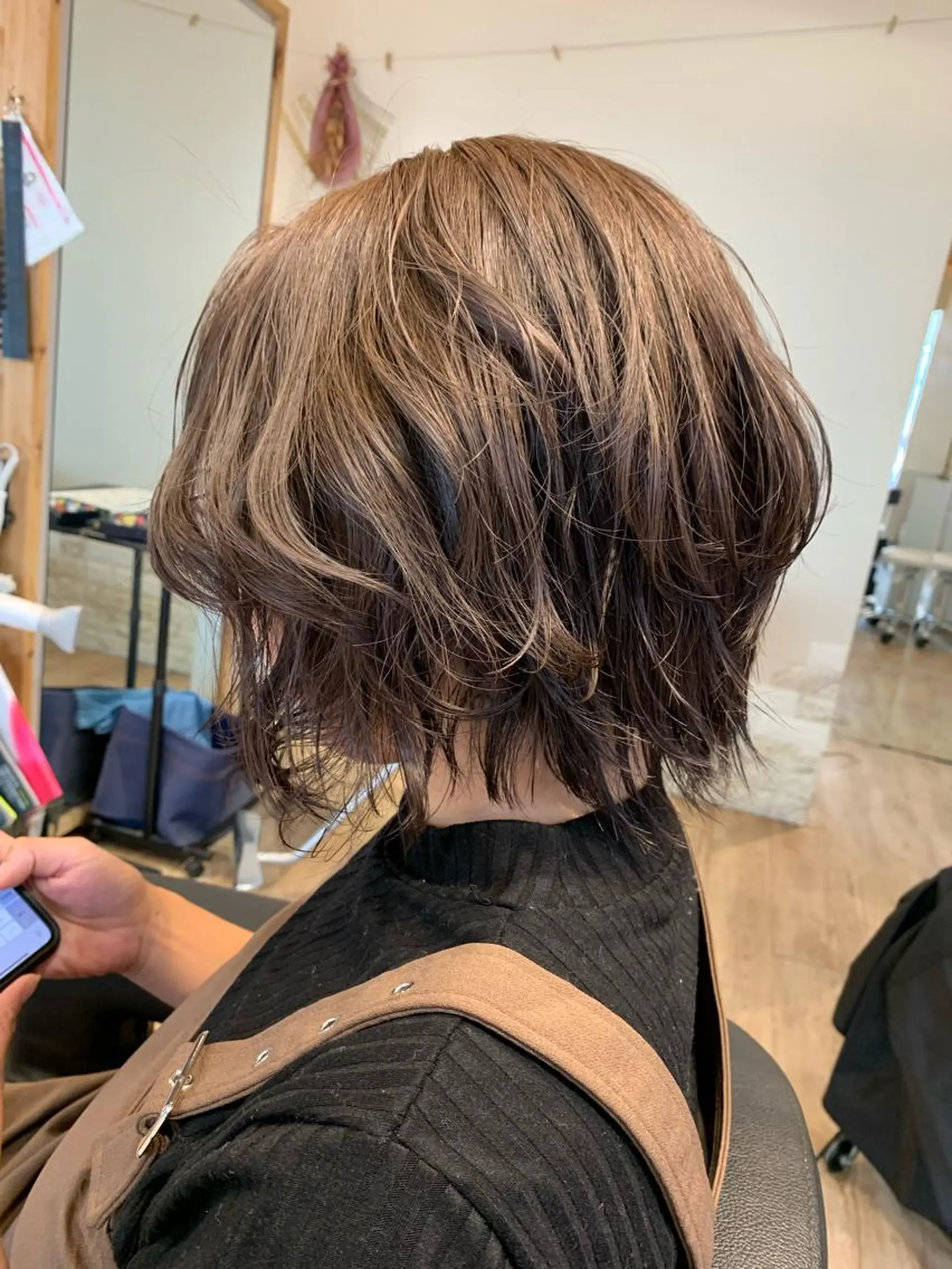 ショート ヘアカラー 大久保 隆蔵のヘアスタイル