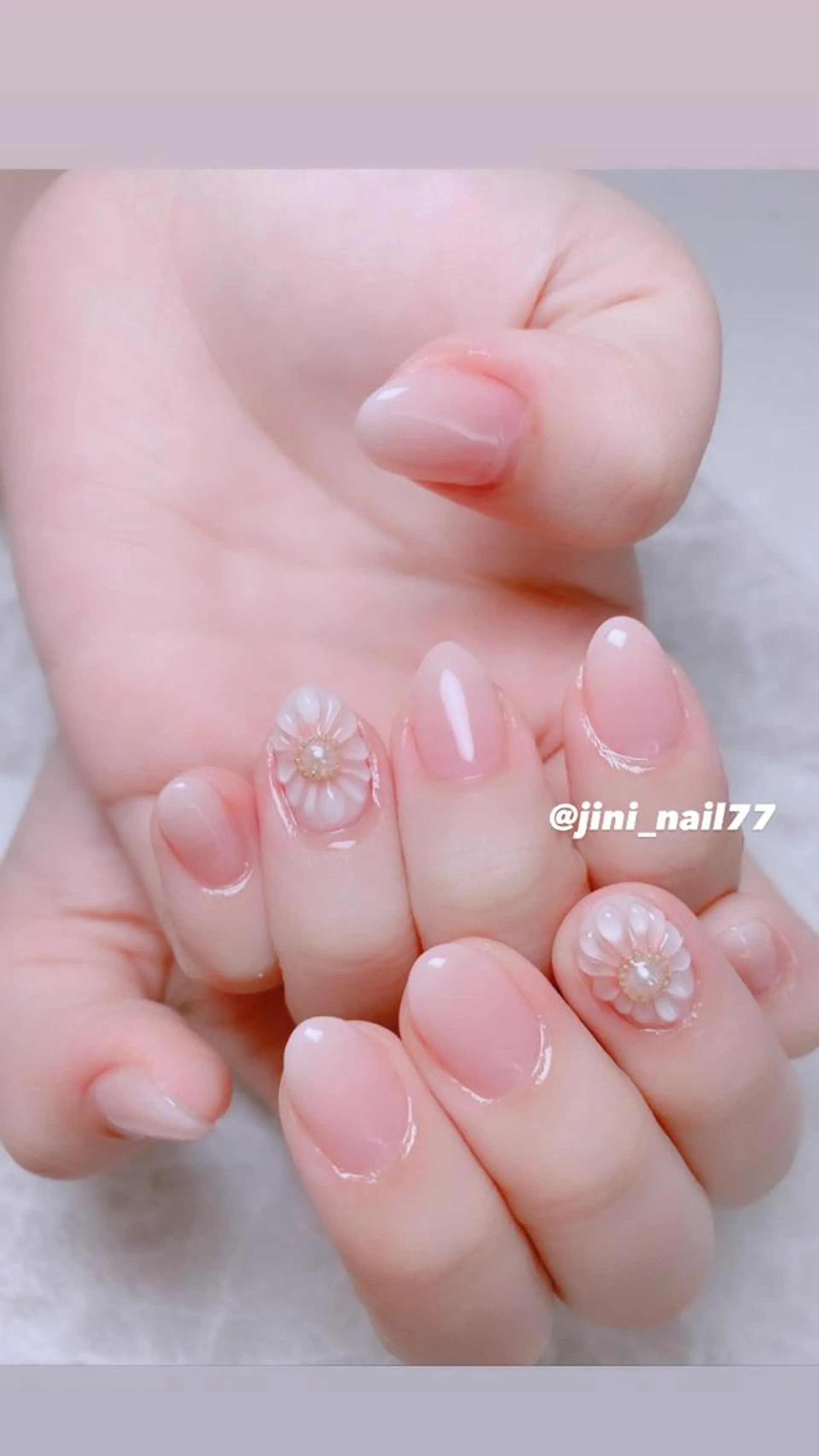 ネイル ハンドネイル JINI NAIL所属・ジニ ネイルのネイルデザイン