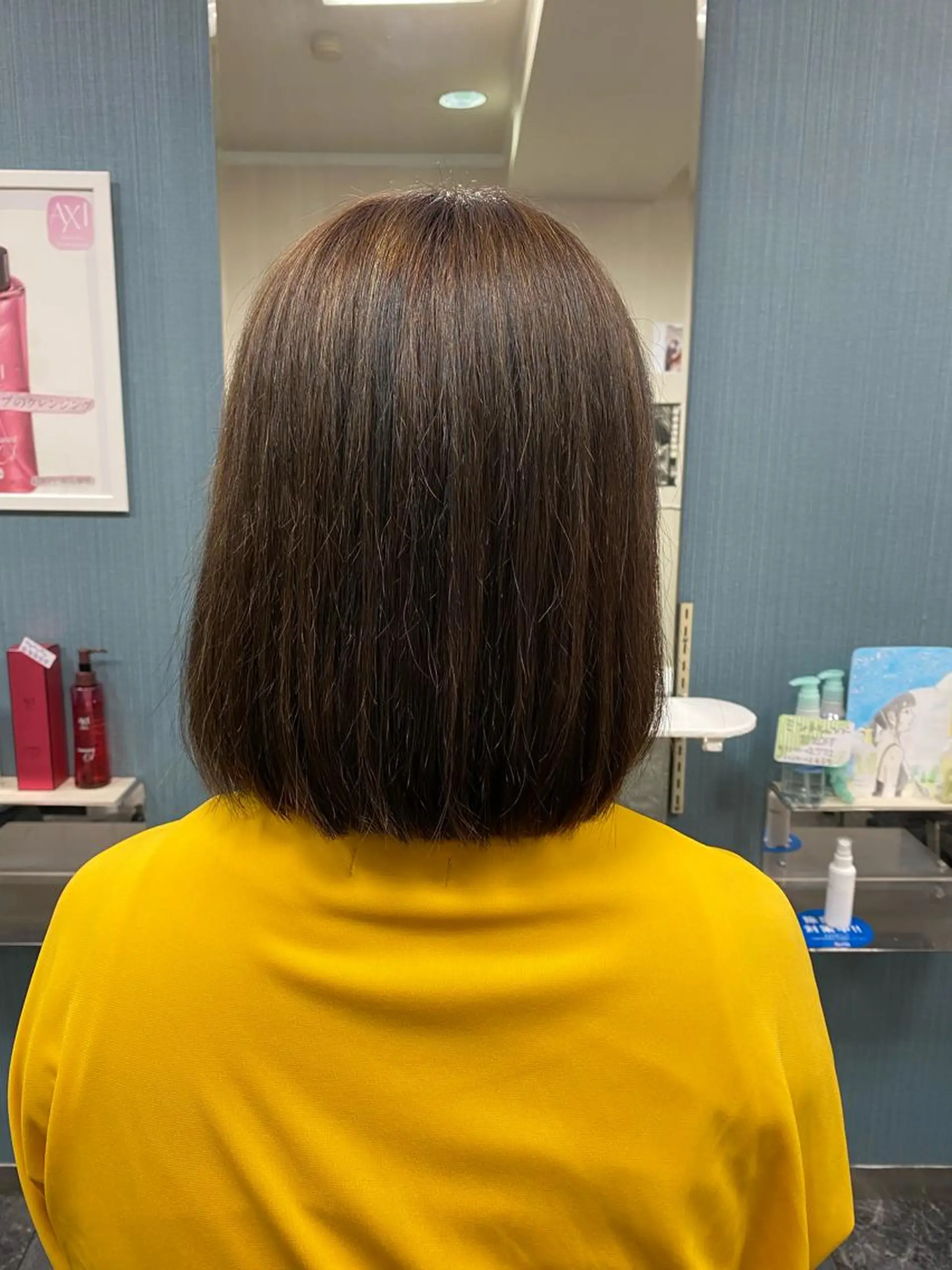 ミディアム カット トリートメント hair make HY所属・木下 広太のヘアスタイル