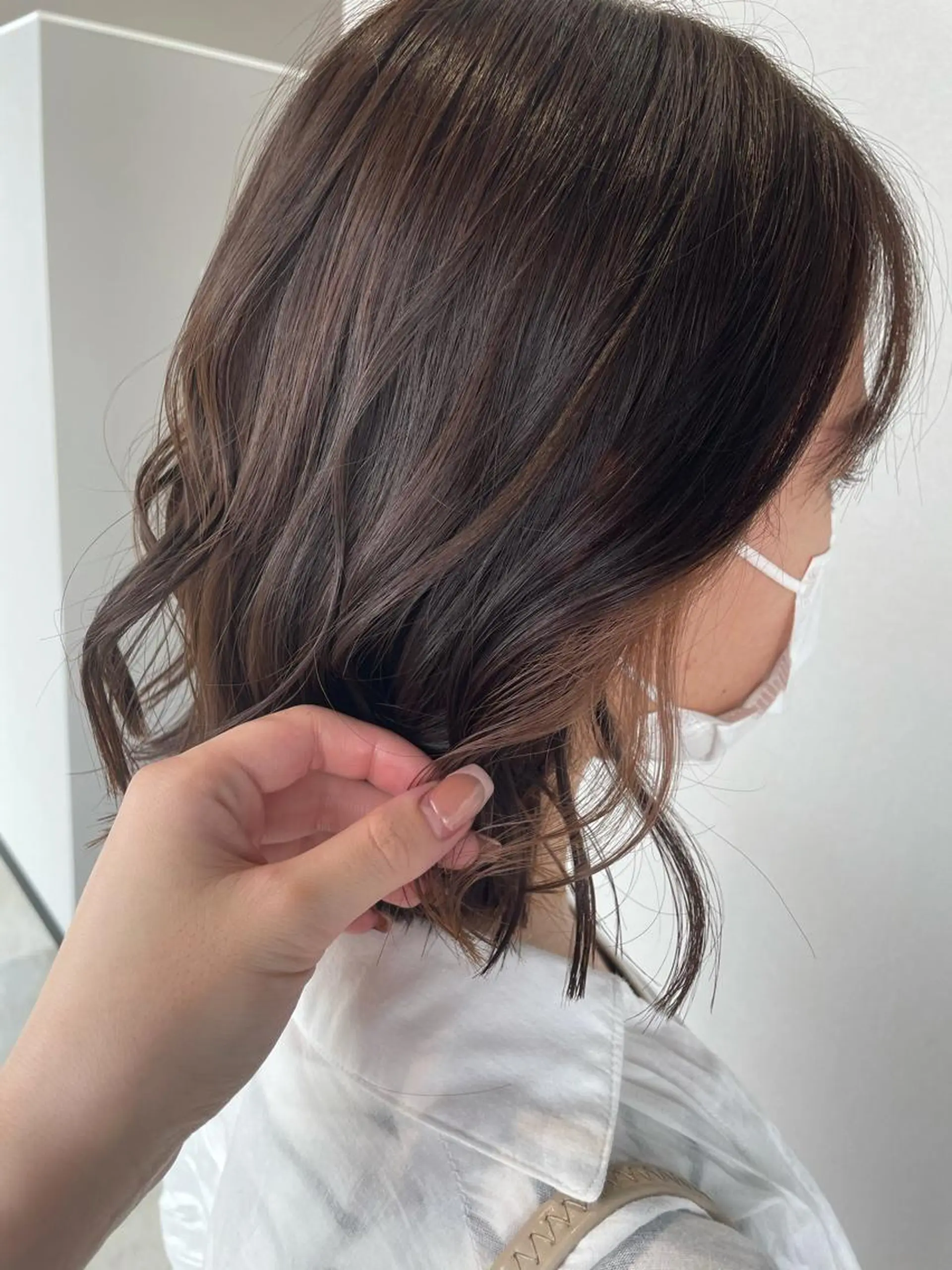 ショート カラー リルフェアリー 磐田店のヘアスタイル