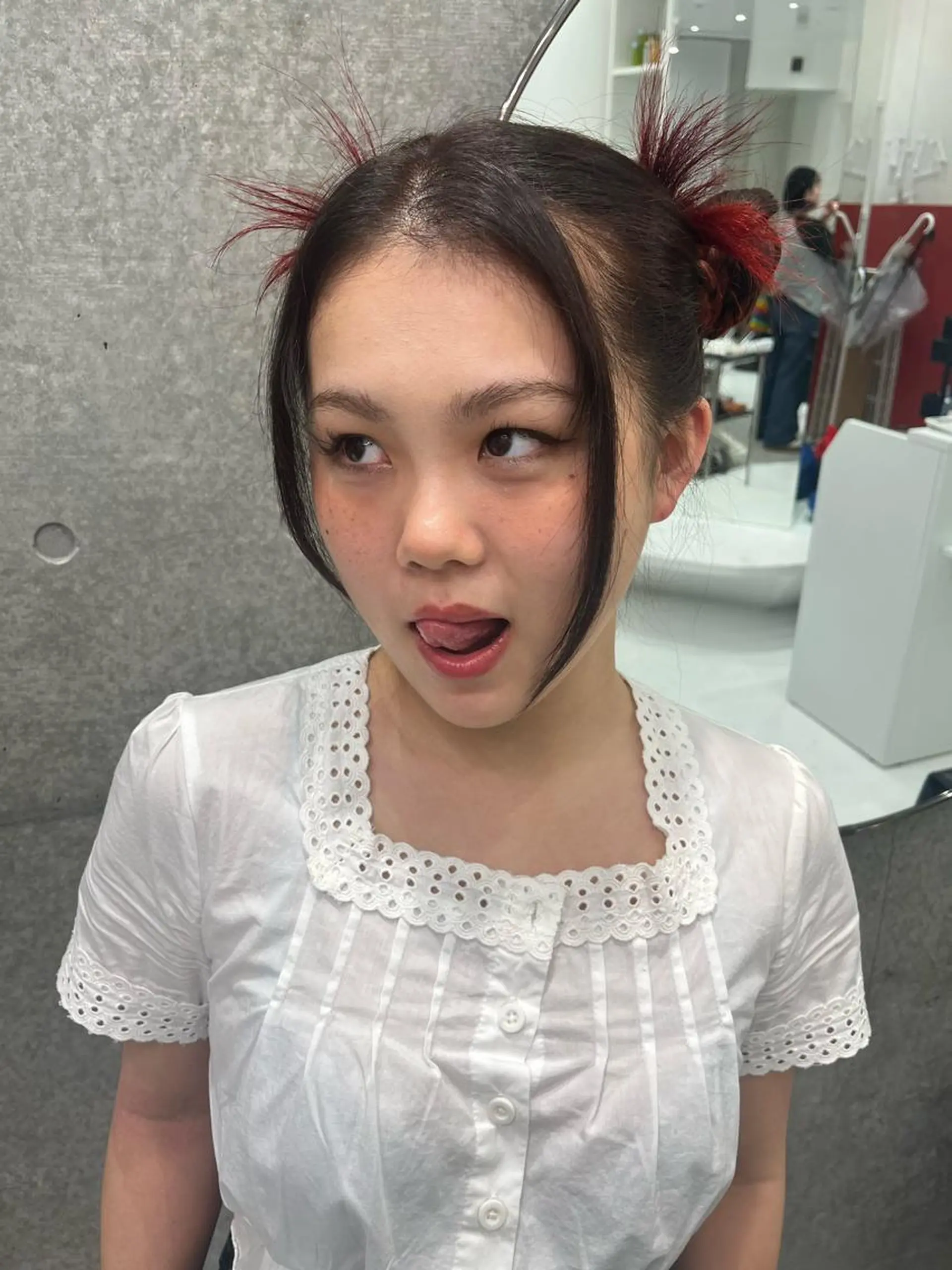 ロング カラー @kyoniyy KYONIのヘアスタイル