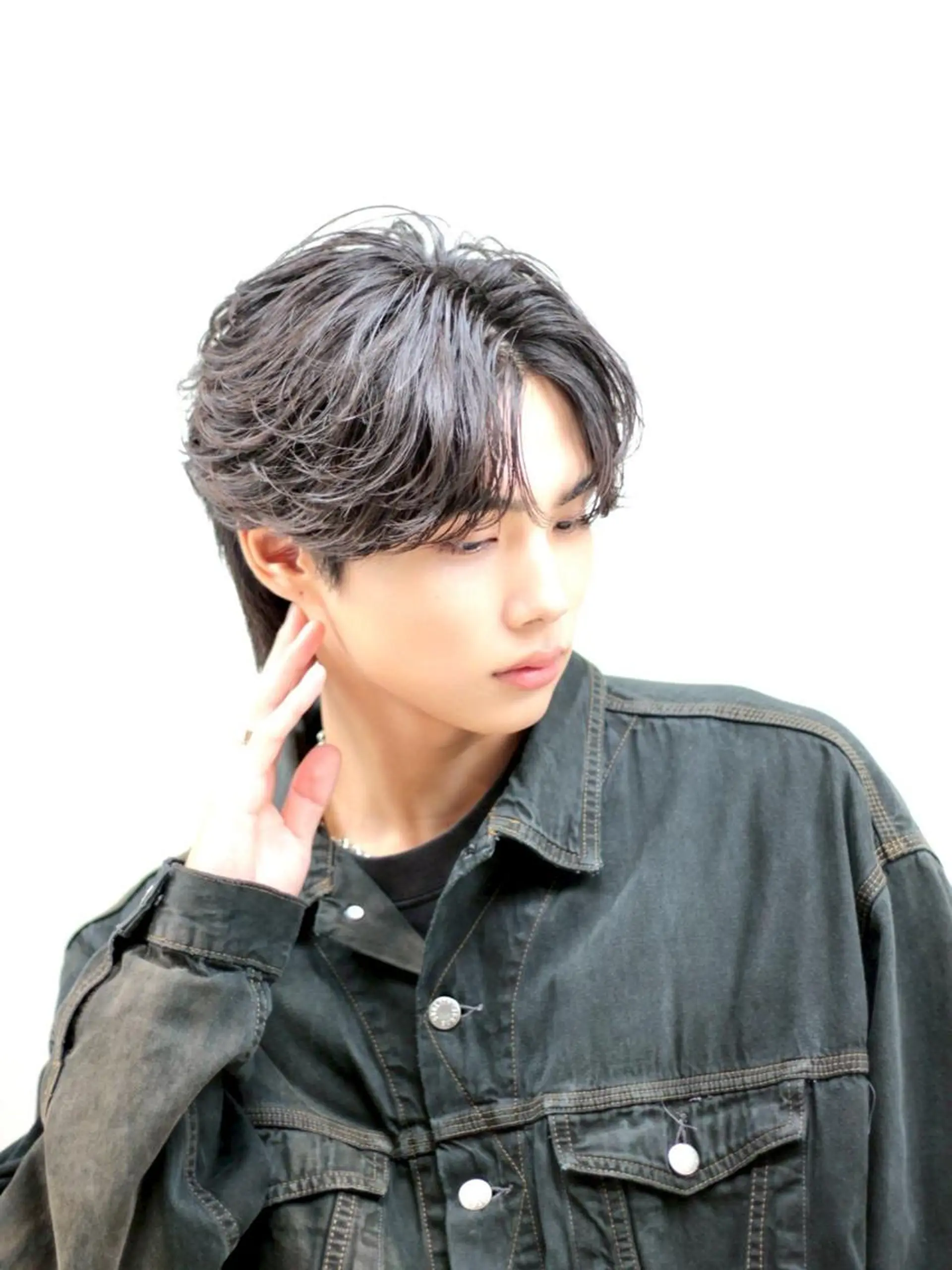 ショート カット パーマ ✨【公式】渋谷メンズ サロン BLUCK✨のヘアスタイル