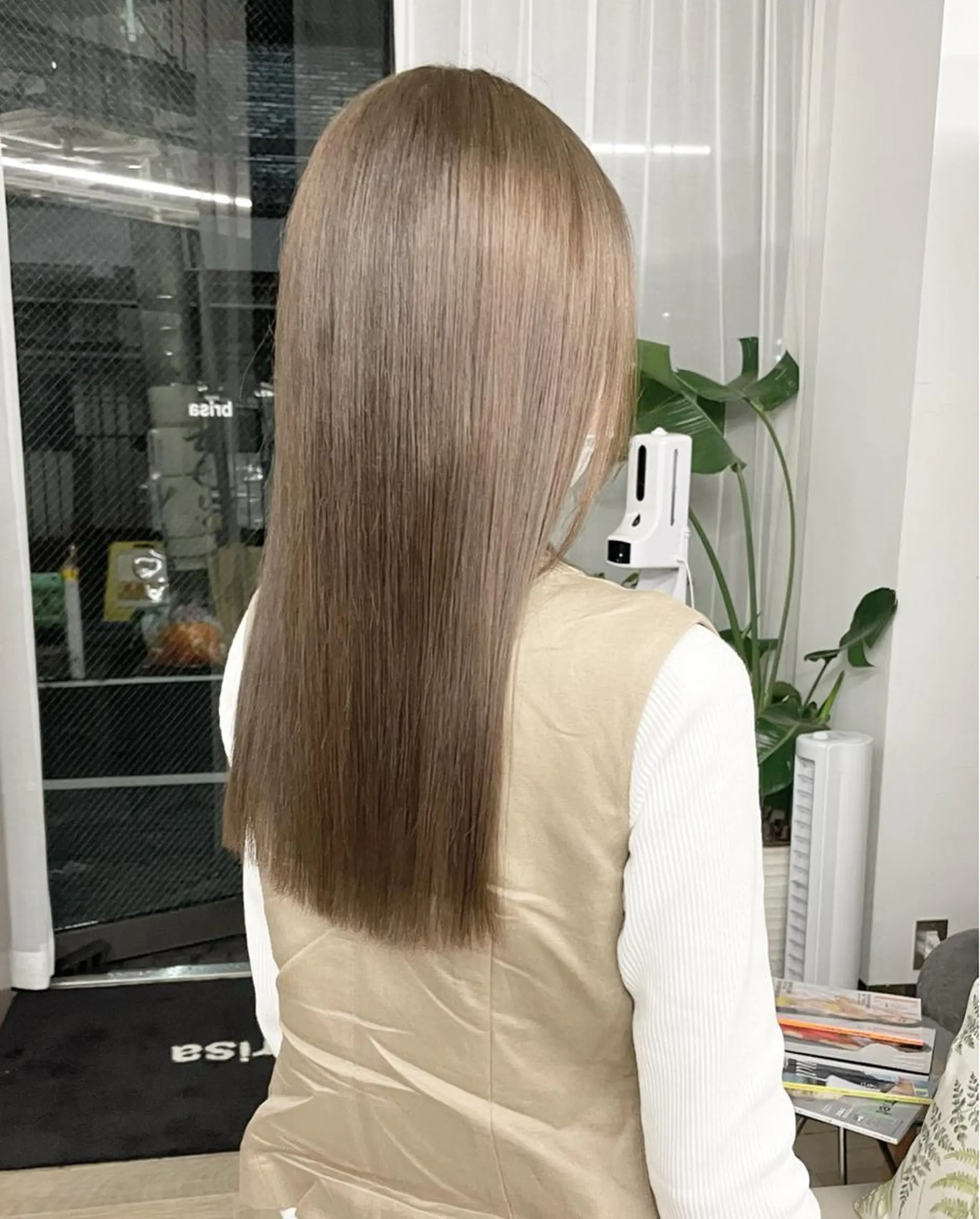 ロング カラー ヘアアレンジ Saki サキのヘアスタイル