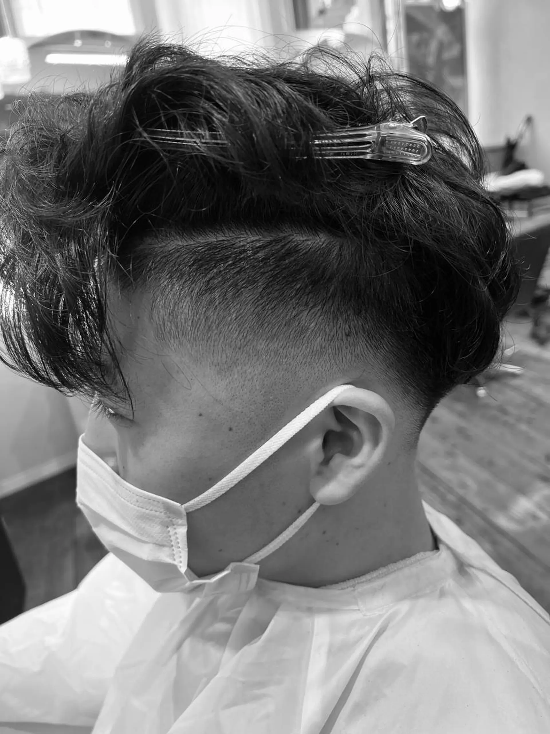 パーマ メンズ 髪質改善/縮毛矯正/ 超高濃度水素ケアのヘアスタイル