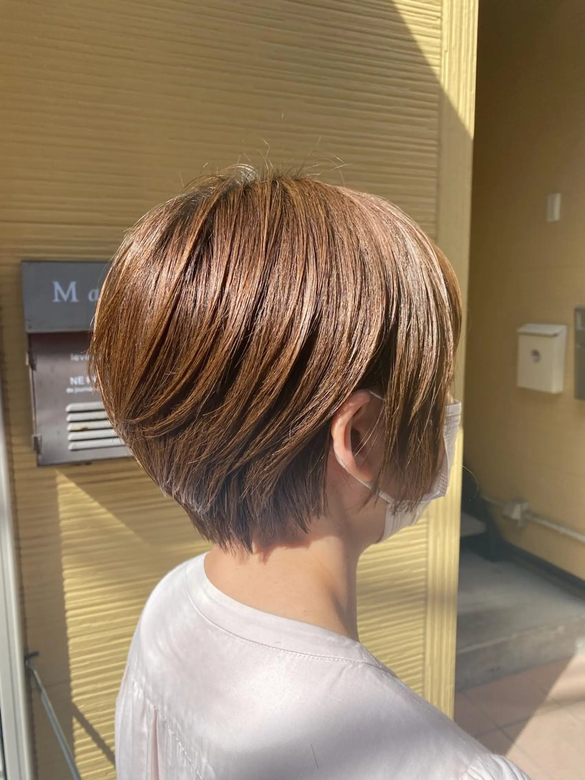 ショート カラー カット ヘアカラー トリートメント ショート、メンズ 一日1名限定枠⚡️のヘアスタイル