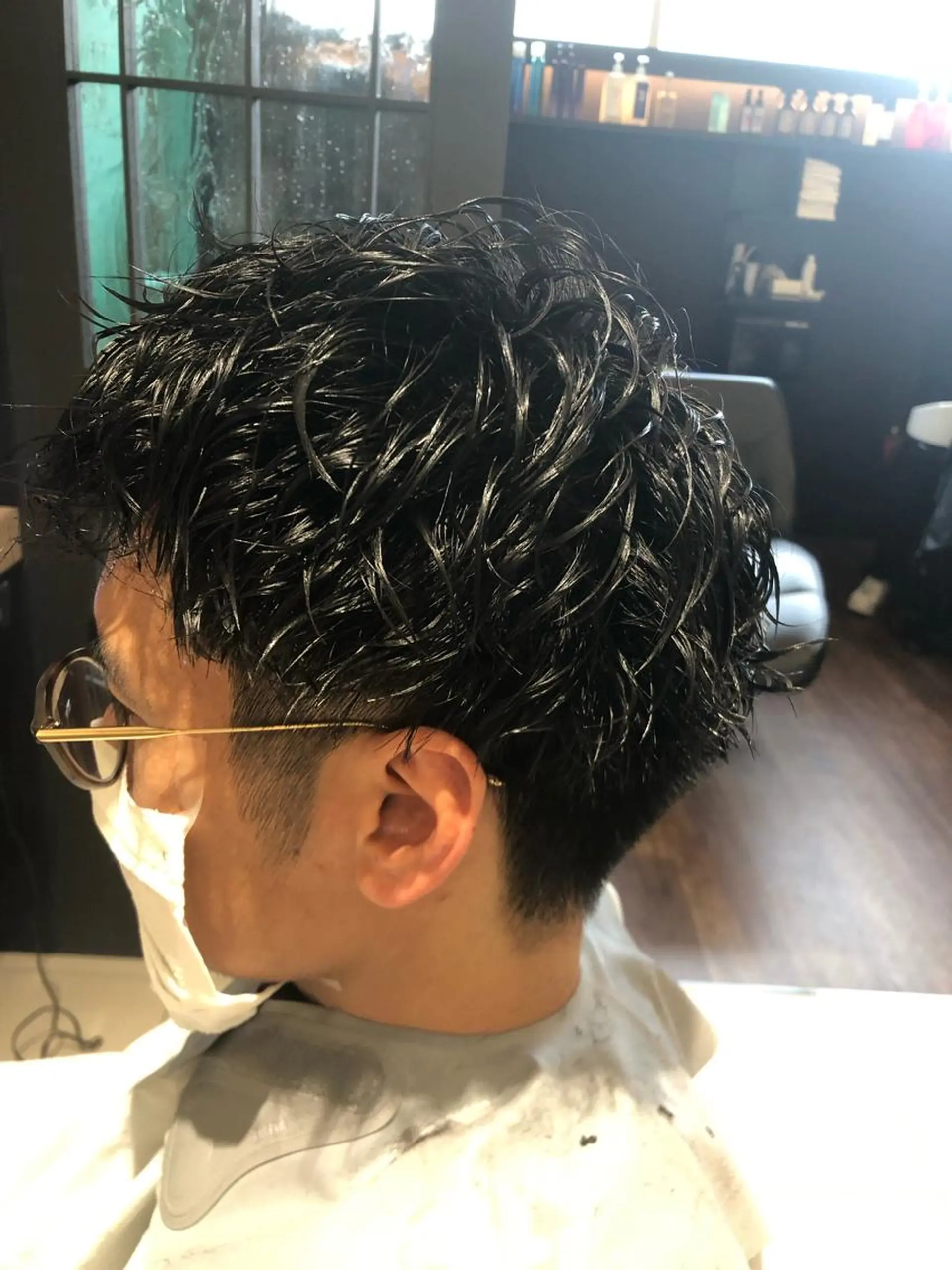 メンズ メンズパーマ 沖谷 航のヘアスタイル