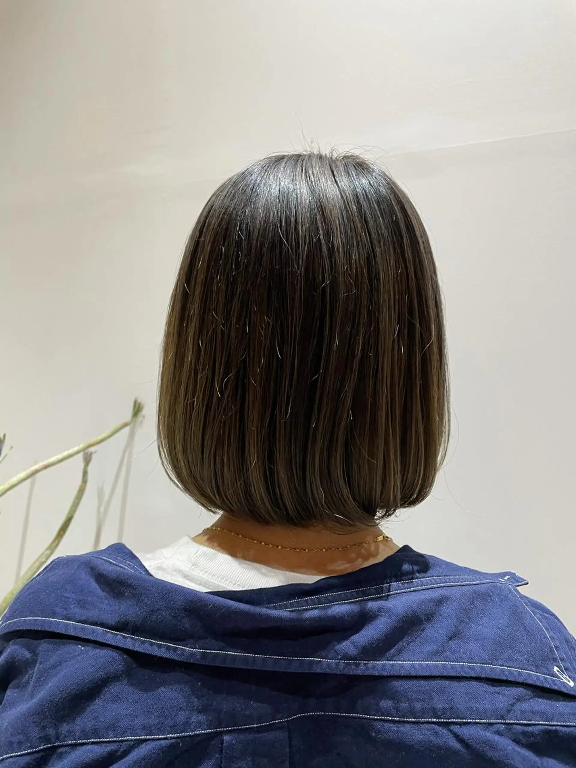 ミディアム カラー ヘアカラー SOU所属・ふるかわ れなのヘアスタイル