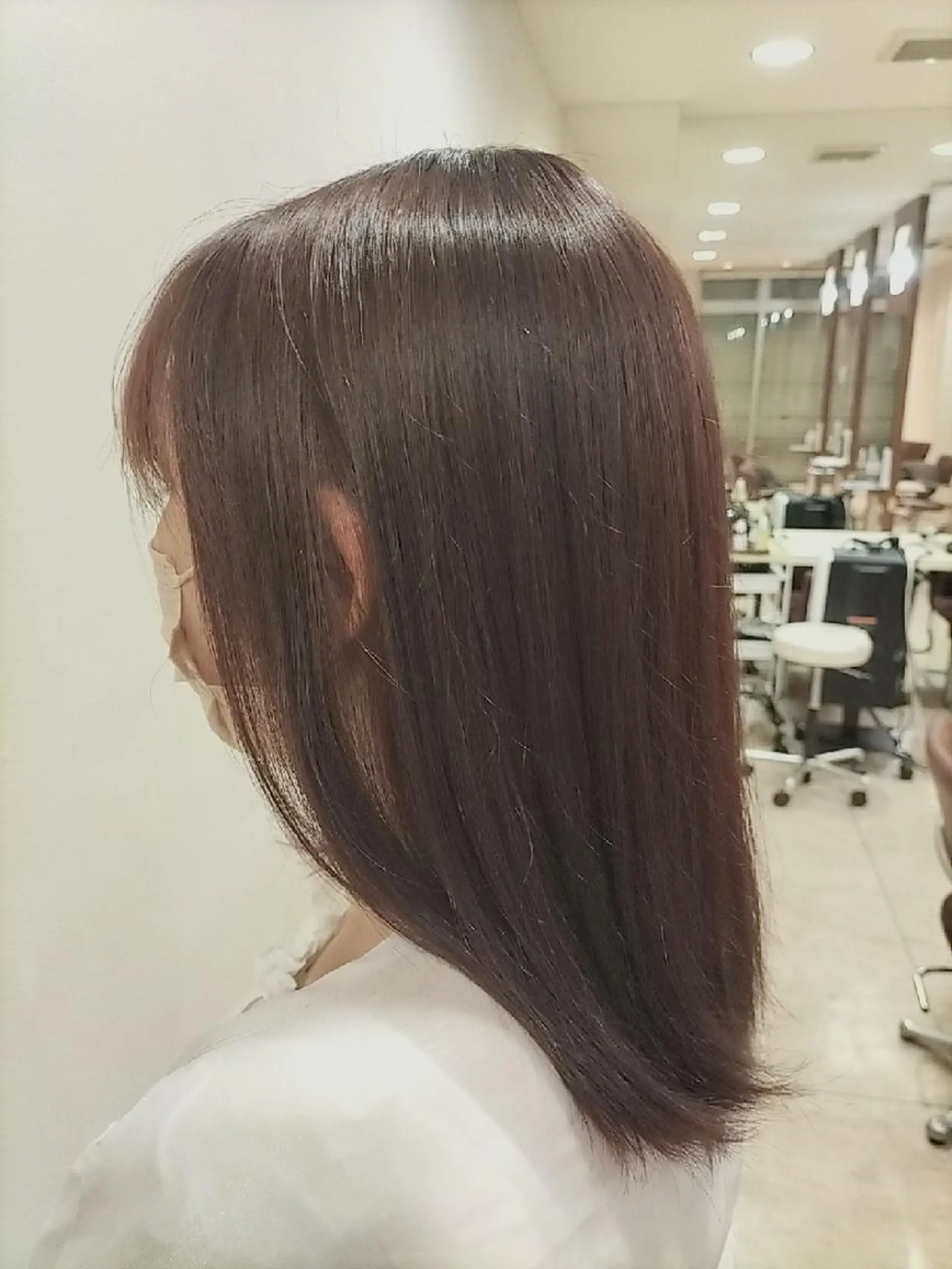 カラー ブラウンカラー ピンクカラー 種池 優太のヘアスタイル