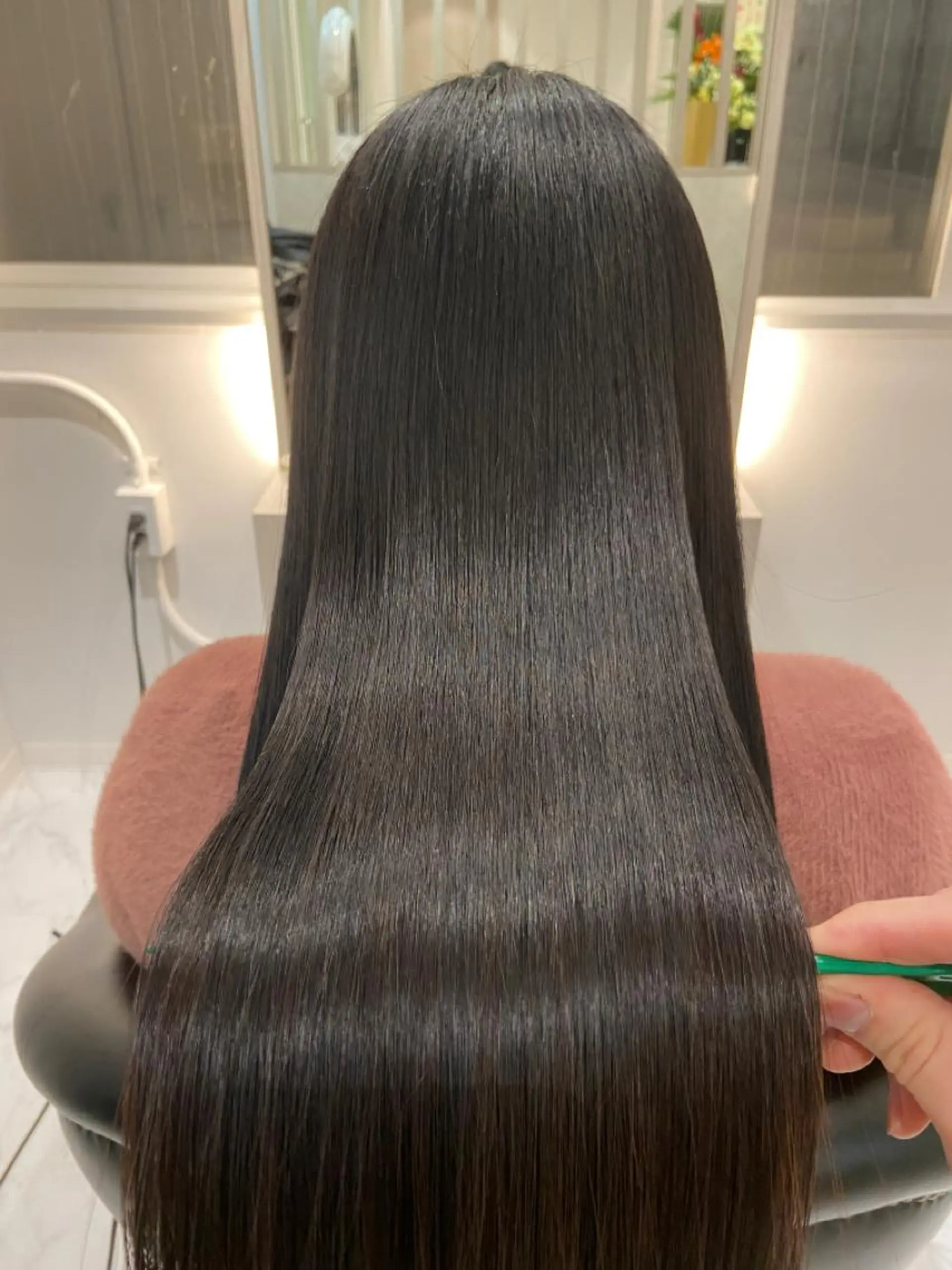ロング 髪質改善 縮毛矯正 縮毛矯正 トリートメント ツバサ 髪質改善のヘアスタイル