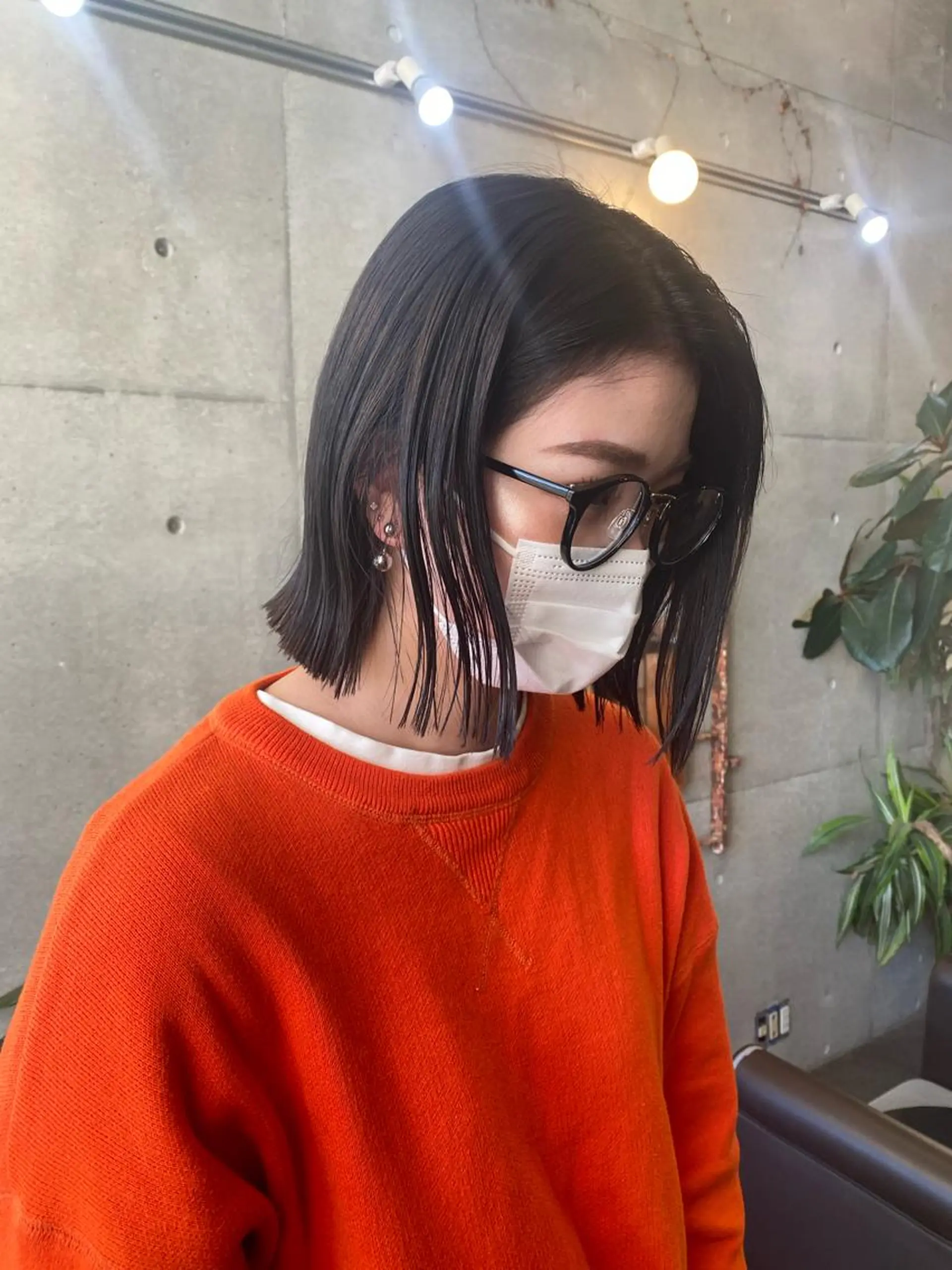 ミディアム カラー パーマ ヘアアレンジ メンズ キッズ ネイル マツエク・マツパ アイブロウ モリモト サナのヘアスタイル