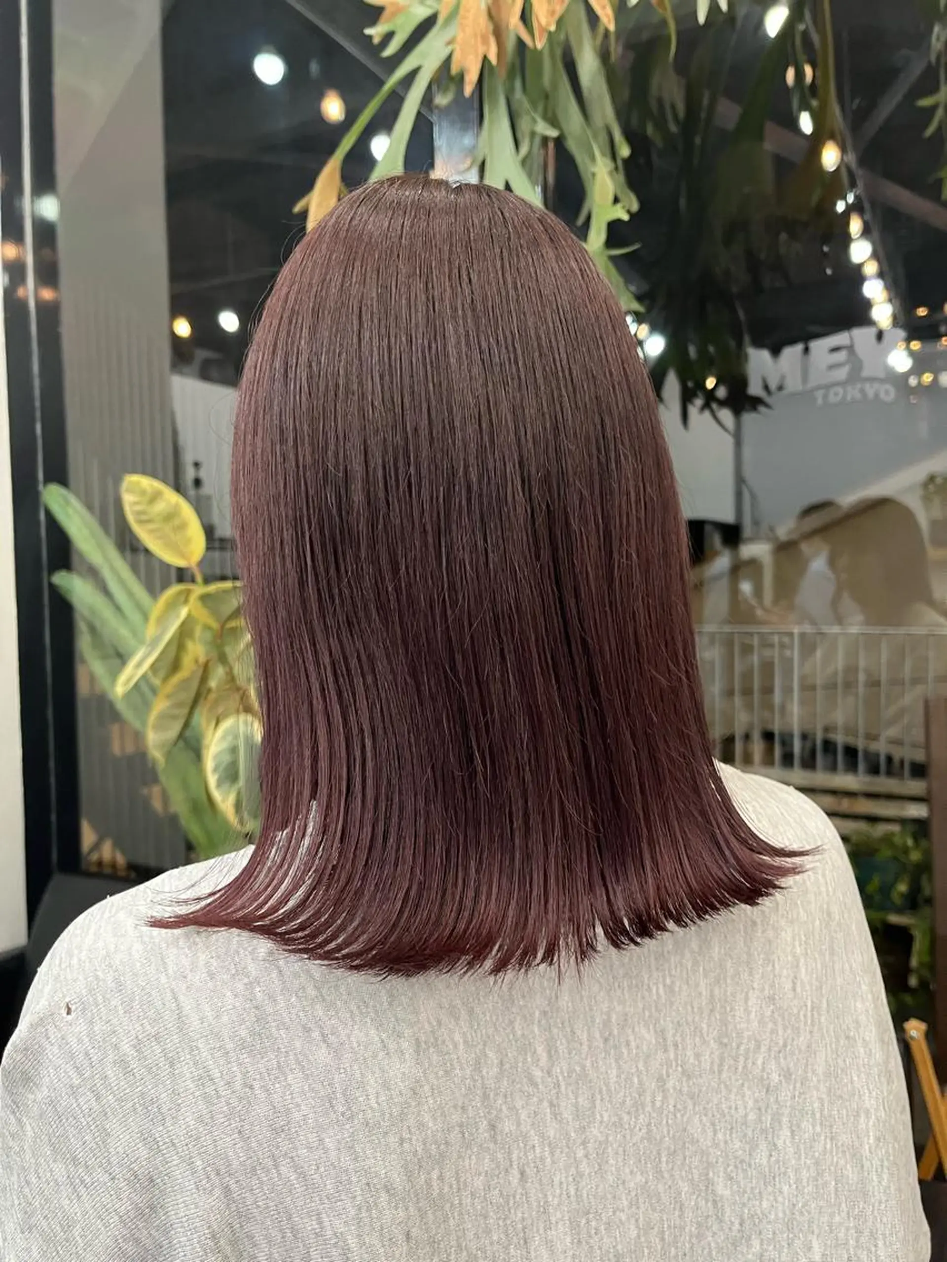 セミロング カラー MEY HAIR所属・カットモデル 募集Narumi🌸のヘアスタイル