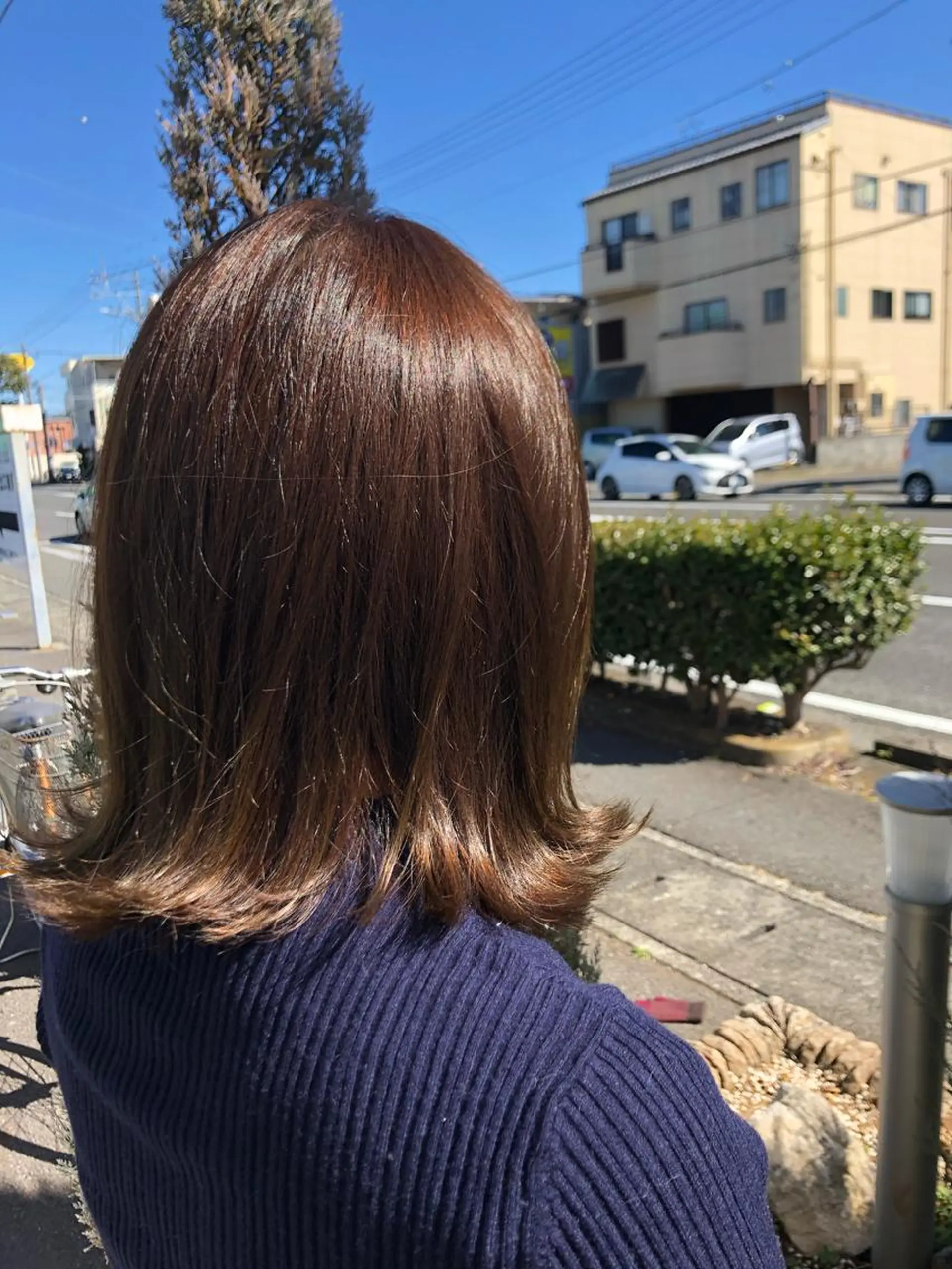 ミディアム カラー ヘアカラー トリートメント ヘッドスパ 下四日市 翠のマツエク・マツパデザイン