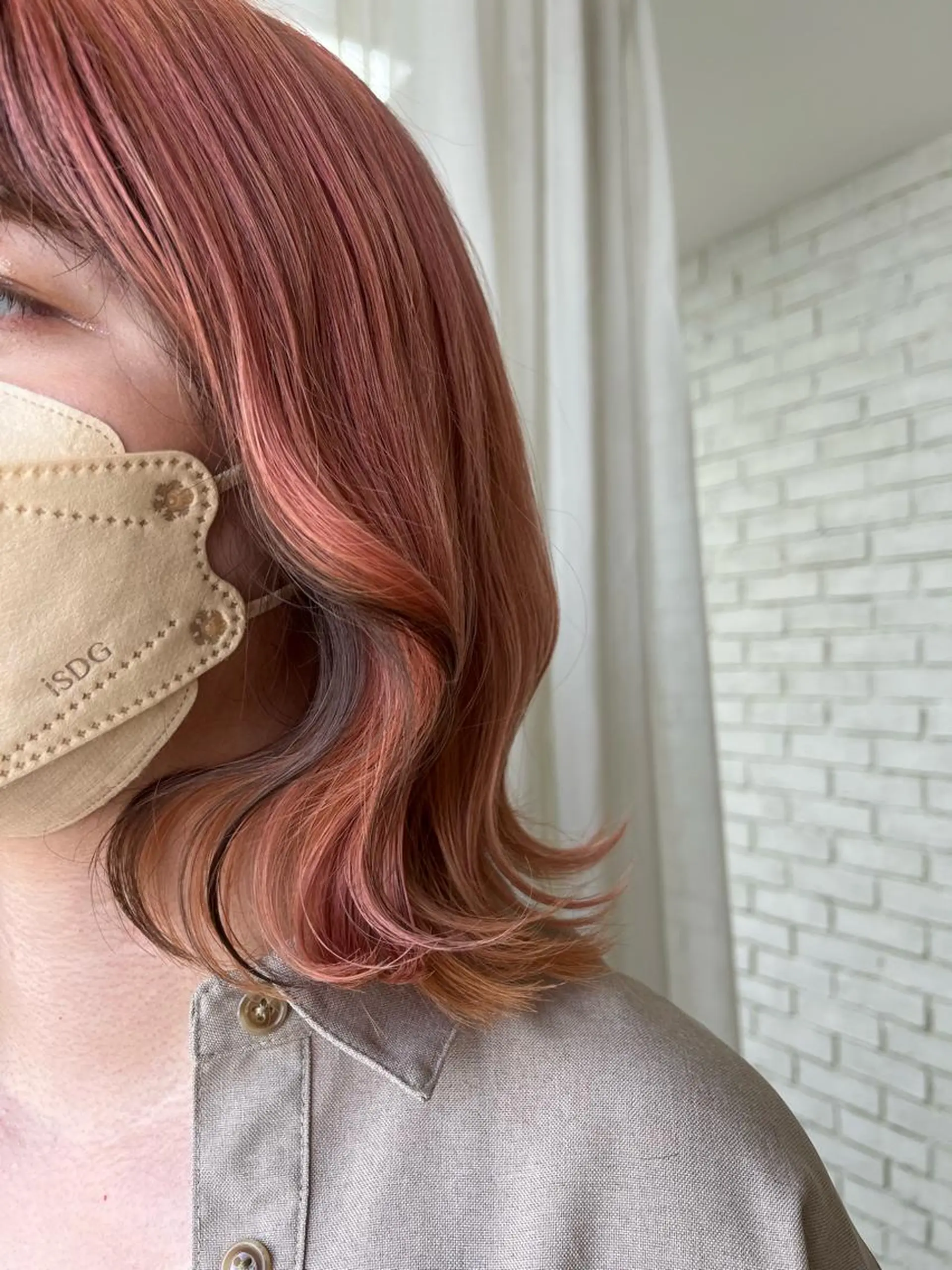 ショート ヘアカラー トリートメント u n aのヘアスタイル