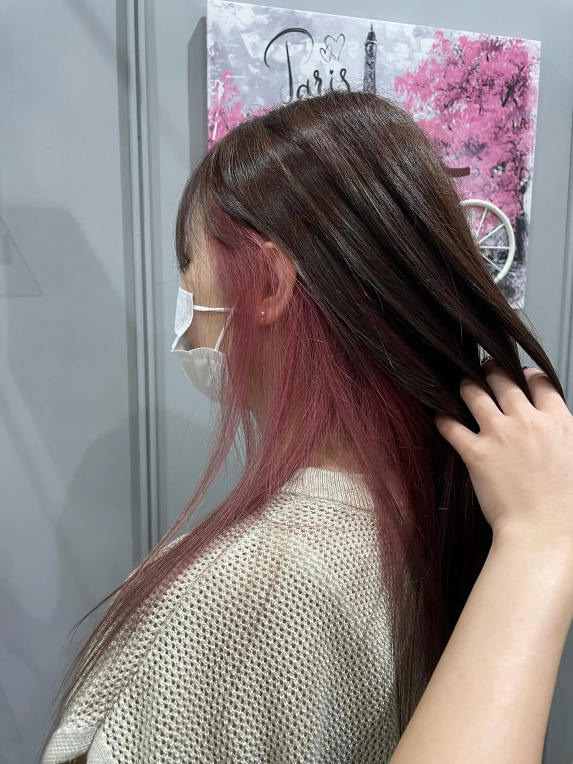ロング カラー ヘアカラー miloc那覇 MIKUのヘアスタイル