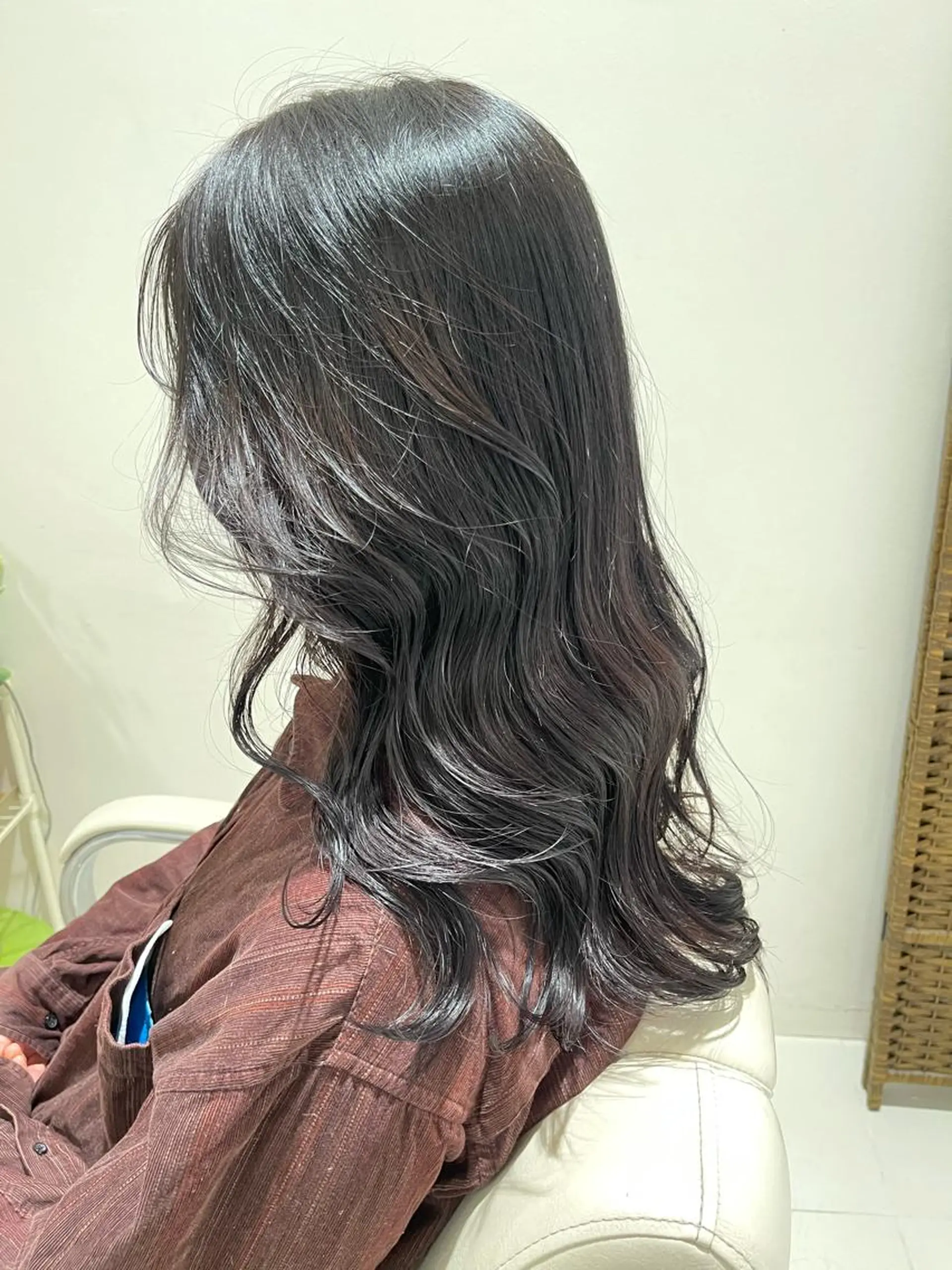 ロング ロング カット 柏本 果菜のヘアスタイル