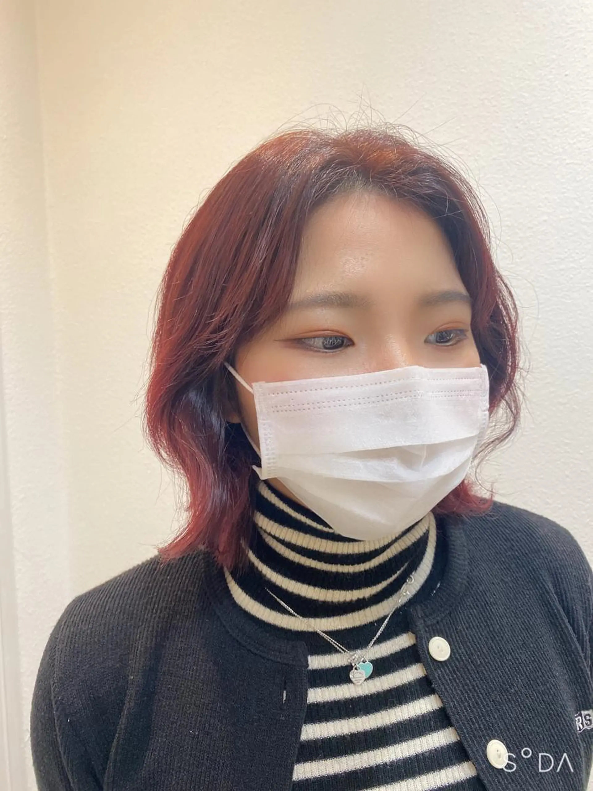 ショート ボブ タンバルモリ 韓国風ヘア カット ヘアカラー トリートメント 🌟ショート/シ ョートボブ/岡田🌟のヘアスタイル