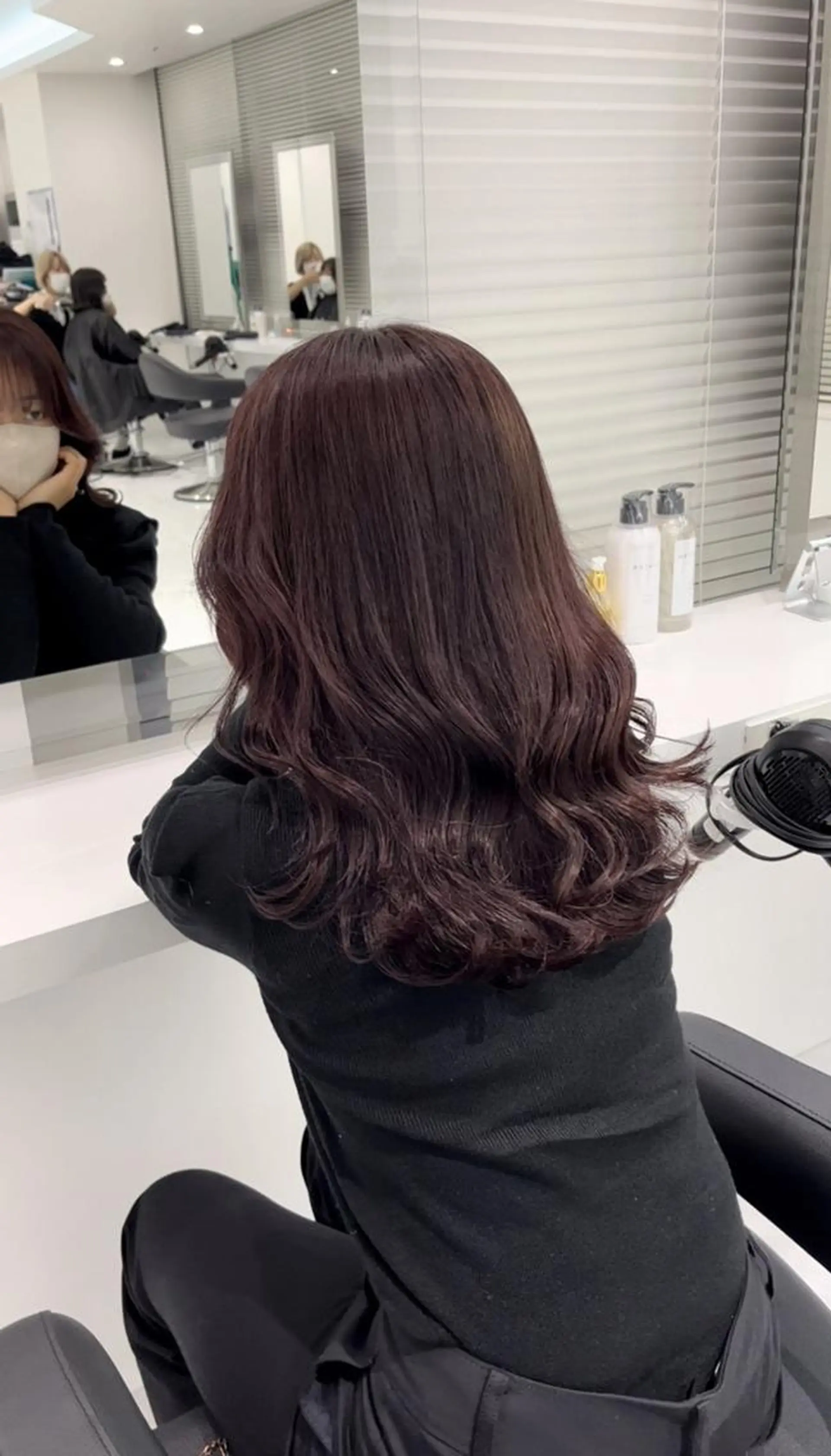 カラー カット パーマ トレンド暖色ヘア♥️ miu♥️のヘアスタイル