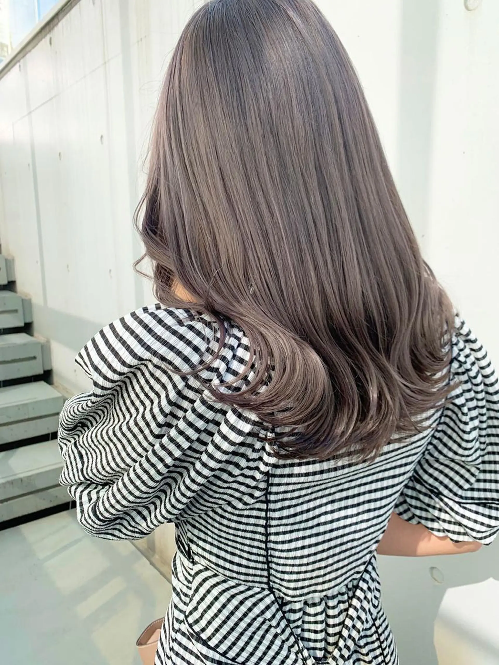 カラー ヘアカラー トリートメント 縮毛矯正モデル募集 RIKOのヘアスタイル