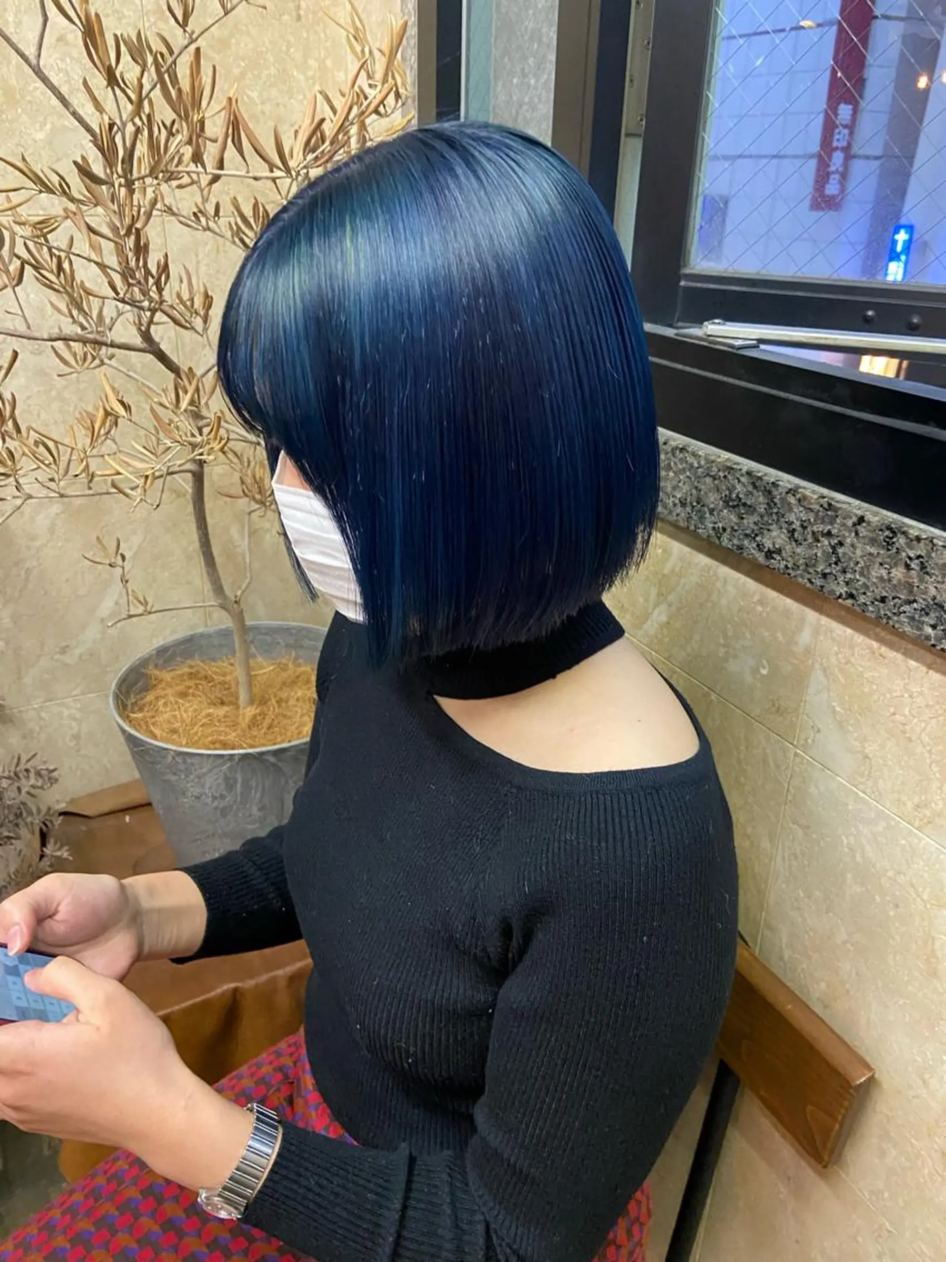ショート ヘアカラー トリートメント ヘアセット 地毛風艶カラー🌿 喜多夏海のヘアスタイル