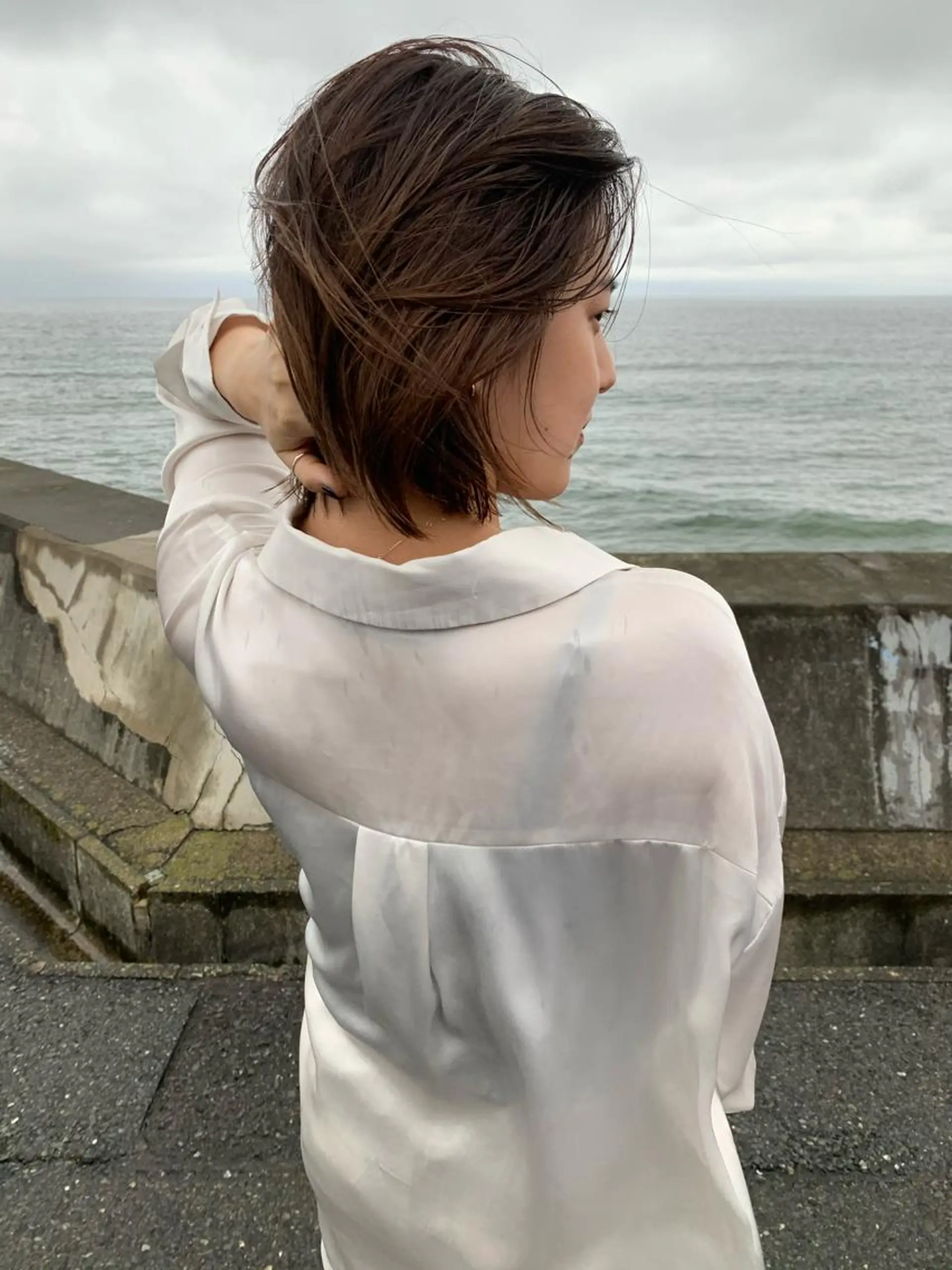 ショート カラー ボブ PAIR DAISUKEのヘアスタイル