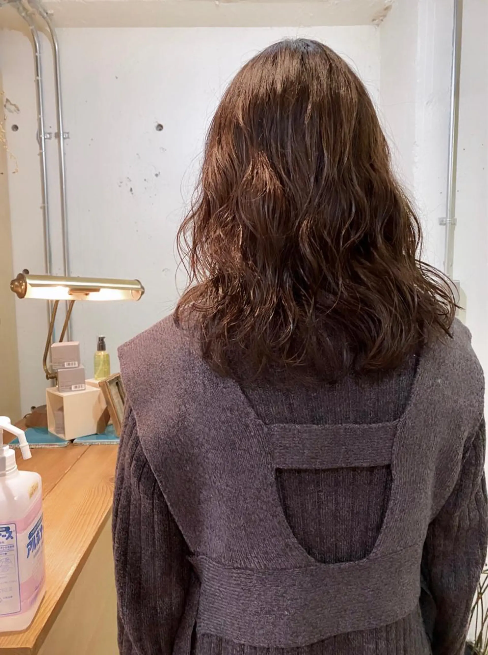 セミロング パーマ パーマ美容師 hanaのヘアスタイル