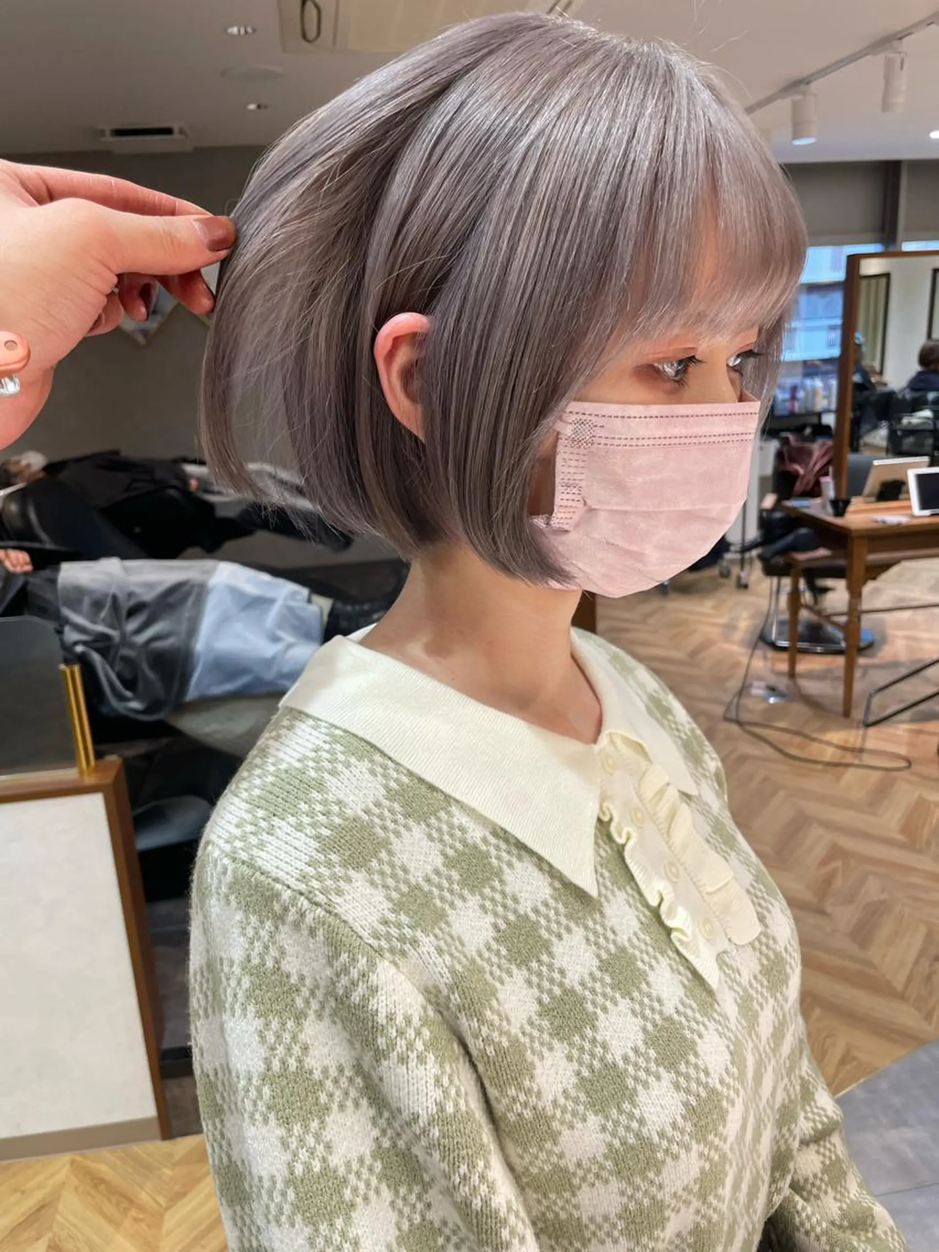 ショート ViVIE所属・VIVIE天神 ブリーチのヘアスタイル