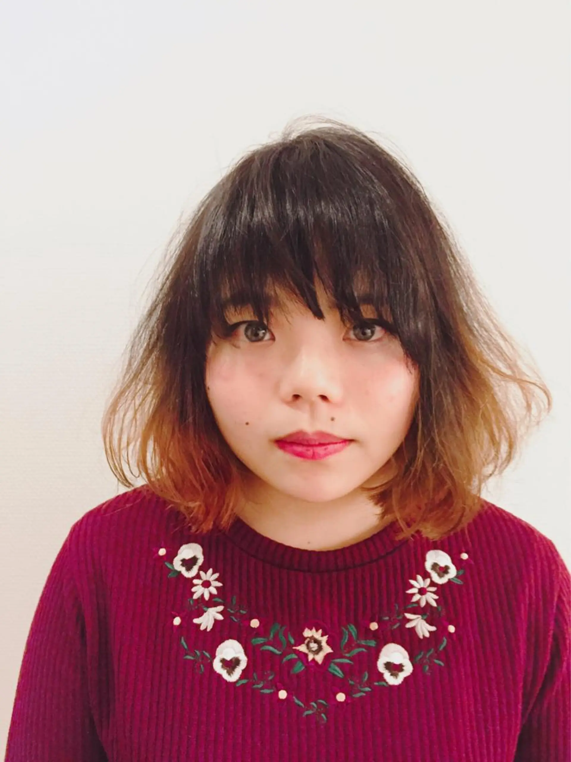 ショート カラー グラデーションカラー ボブ 小酒井 智洋のヘアスタイル