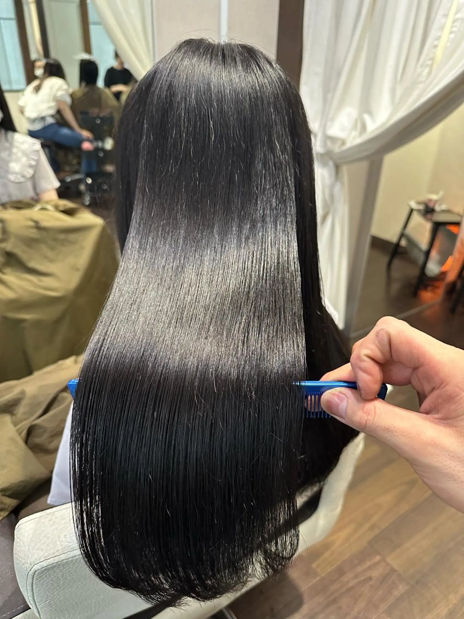 ロング カラー カット ヘアカラー トリートメント ヘッドスパ youres hair 東口店所属・🌸ULTOWA🌸 髪質改善/縮毛/店長のヘアスタイル