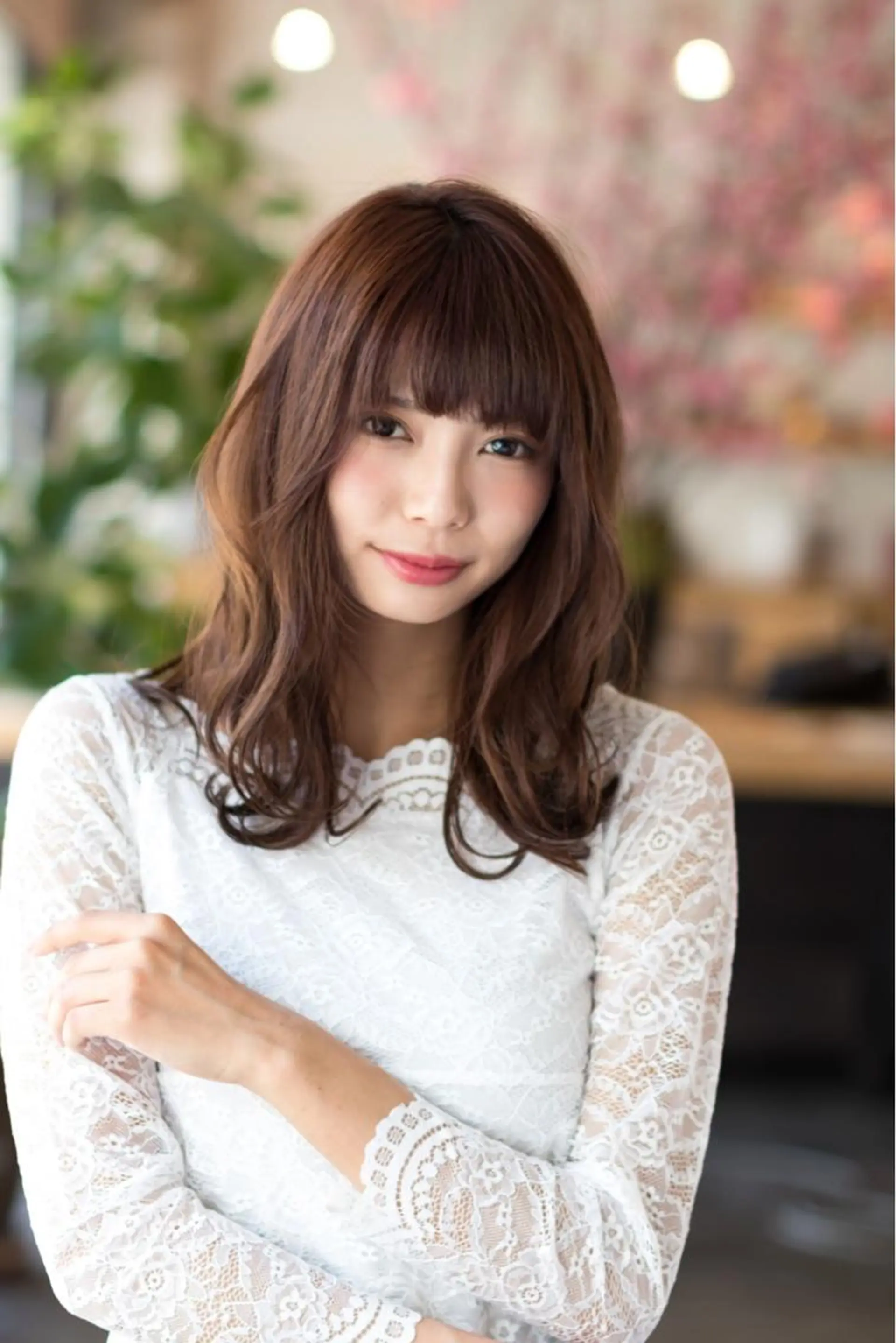 ロング パーマ カット ヘアカラー トリートメント 銀座🤍ボブ/ ミディアム/佐野夢美のヘアスタイル