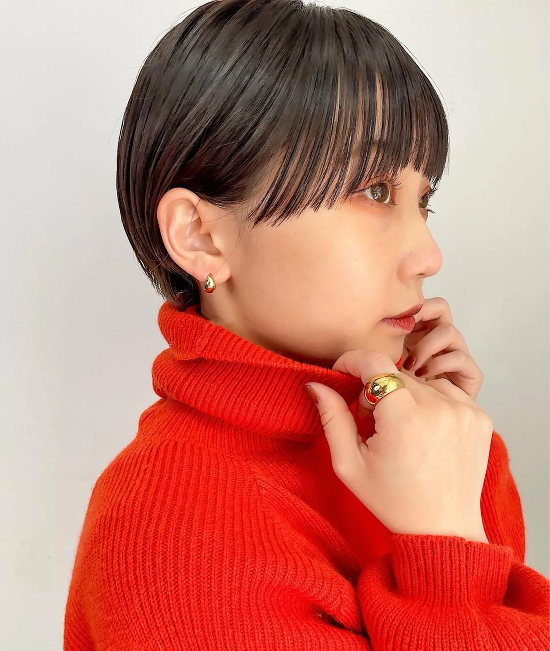 ショート 丸みショート ボブ 髪質改善 ショートヘア ボブ特化✨ 松本竜之介のヘアスタイル