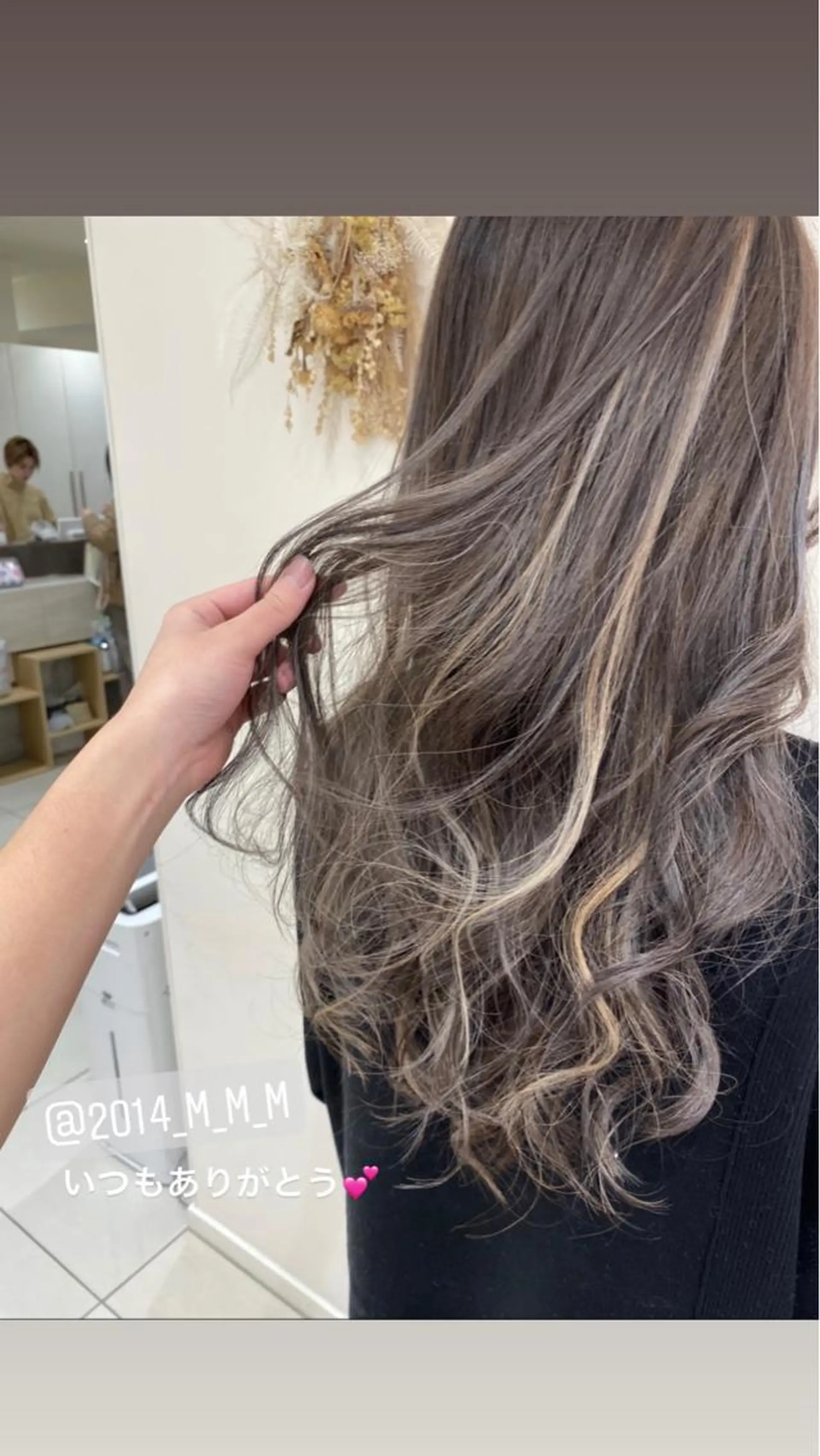 ロング カット ヘアカラー marju銀座 マージュギンザのヘアスタイル