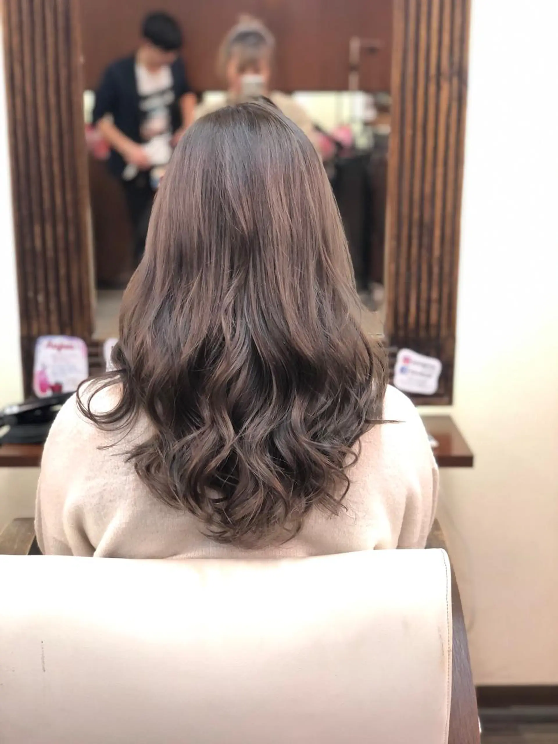 ロング カラー ヘアカラー トリートメント 加藤 瑠美のヘアスタイル