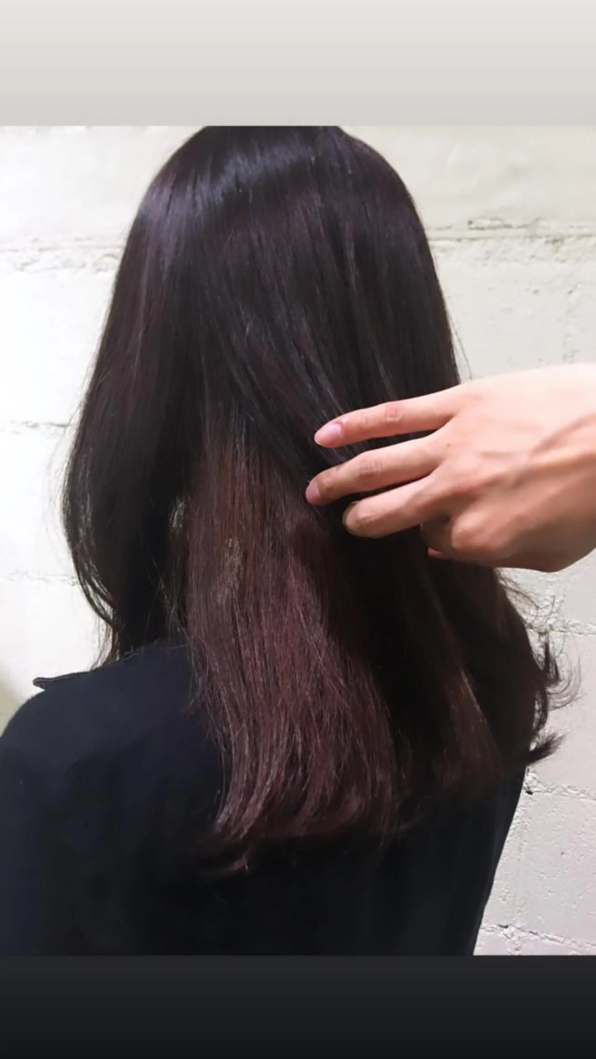 カラー 中村 碧のヘアスタイル