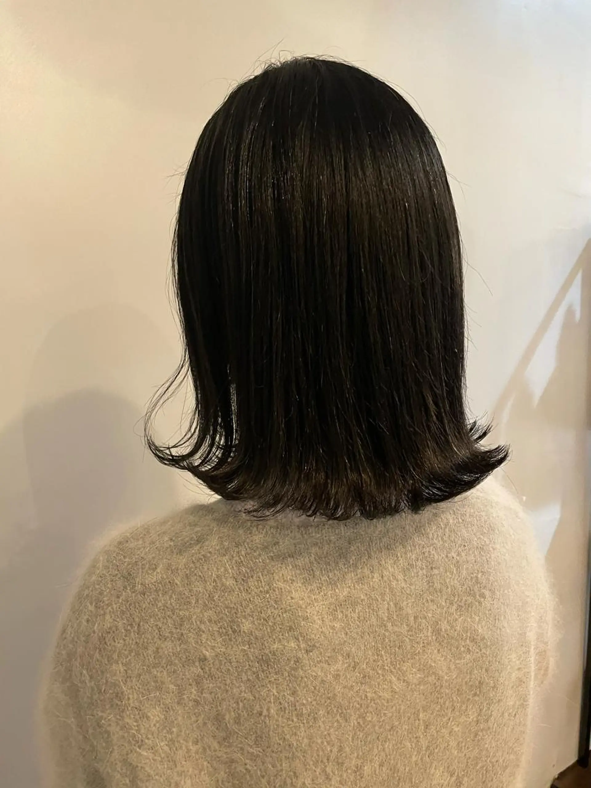 ミディアム 安藤 佑衣のヘアスタイル