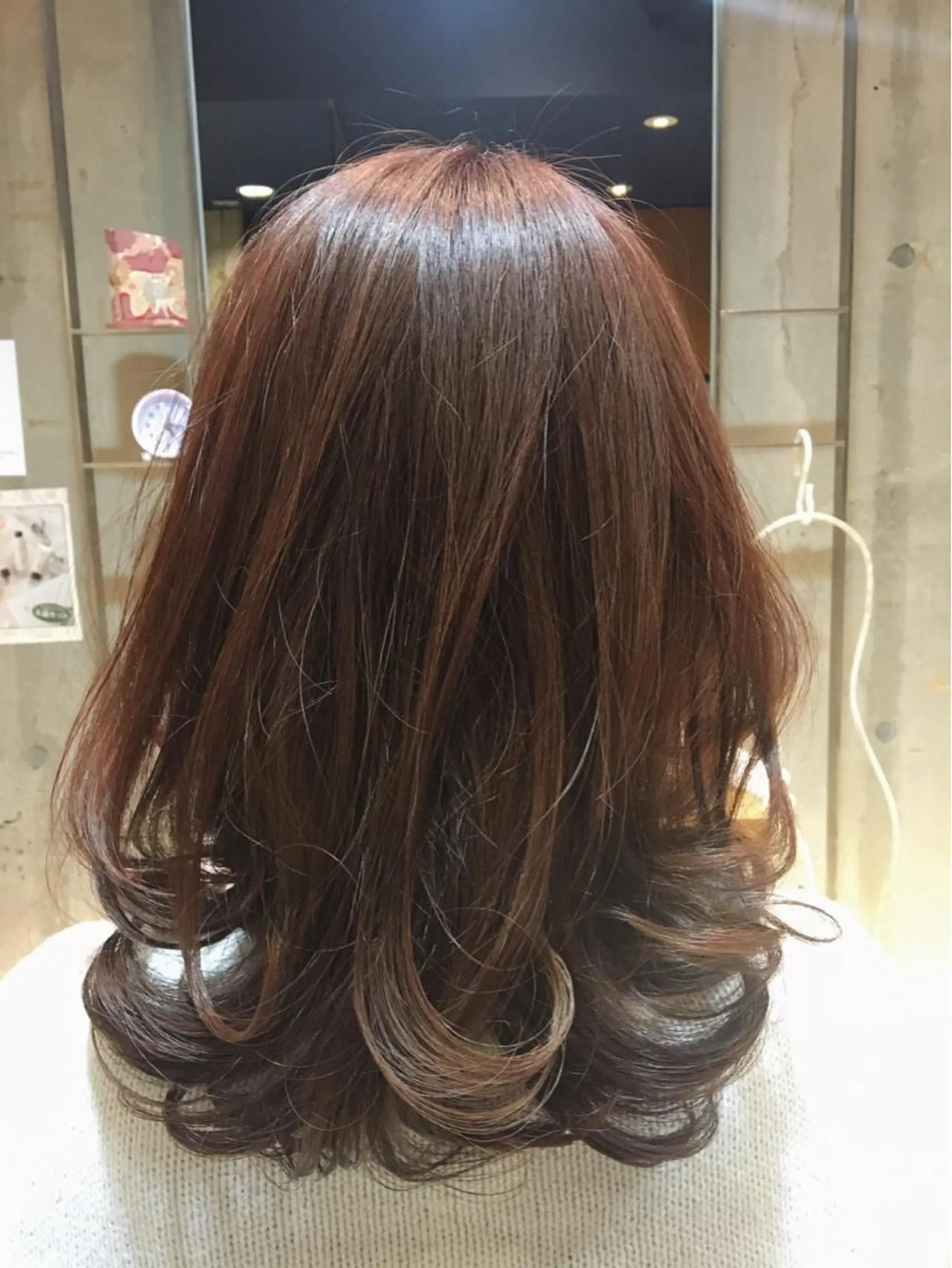 ミディアム カラー ブラウンカラー ナチュラルブラウン La CASTA  hair stylist club所属・大橋 祐介のヘアスタイル