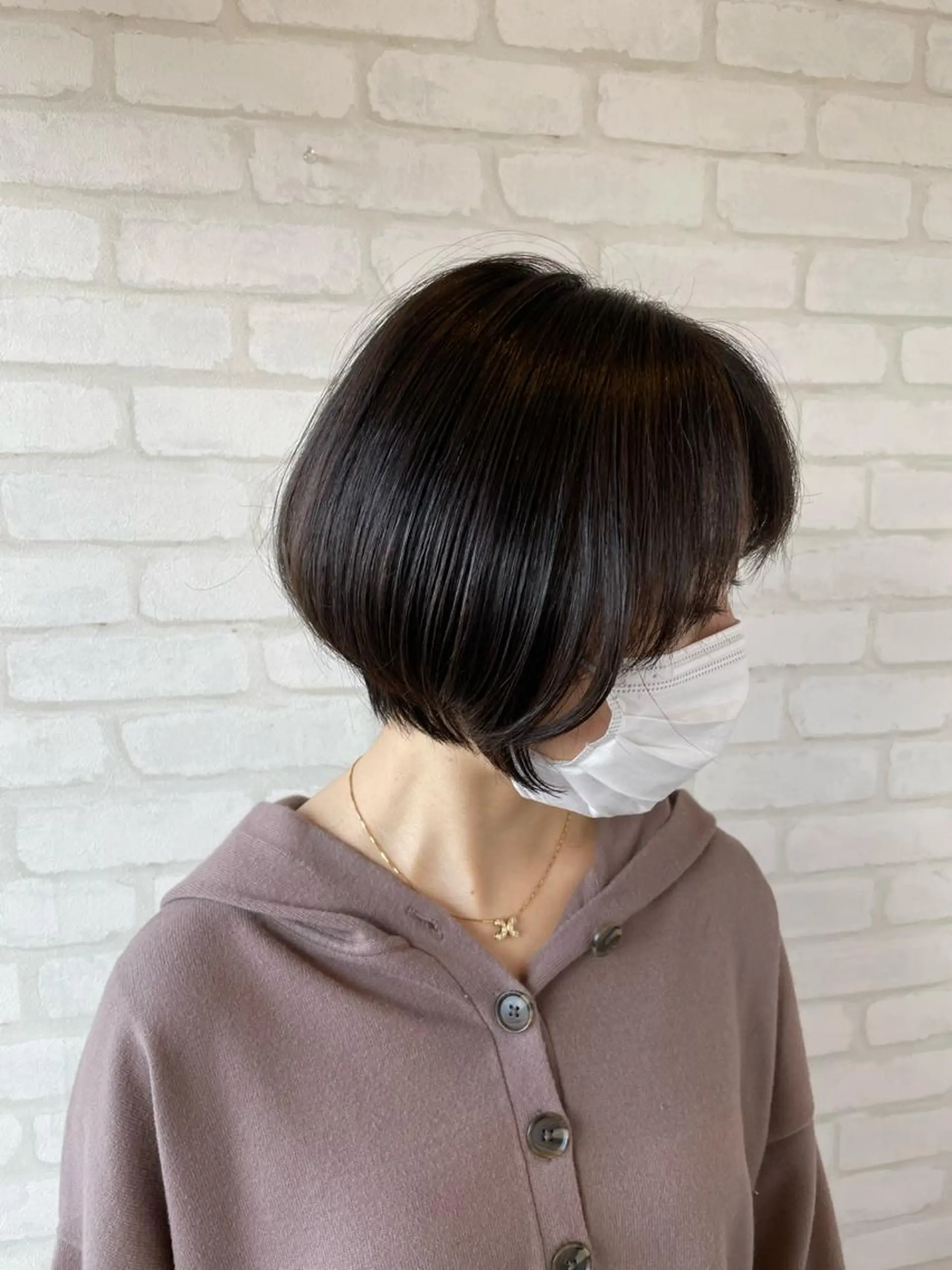ショート カット ヘアカラー トリートメント 【髪質改善】 夏目結以のヘアスタイル