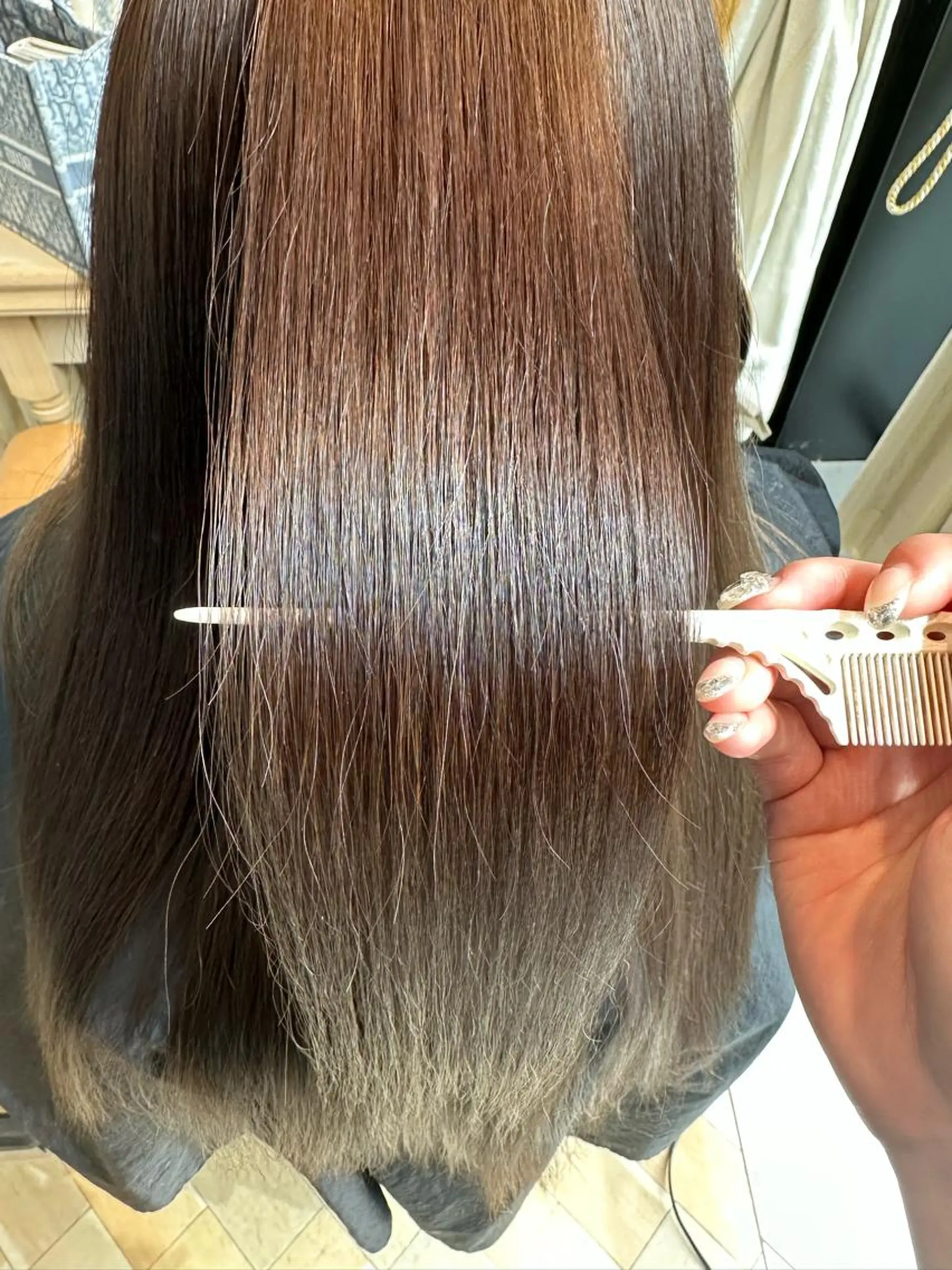 ロング ヘアアレンジ トリートメント 酒井 里穂のヘアスタイル