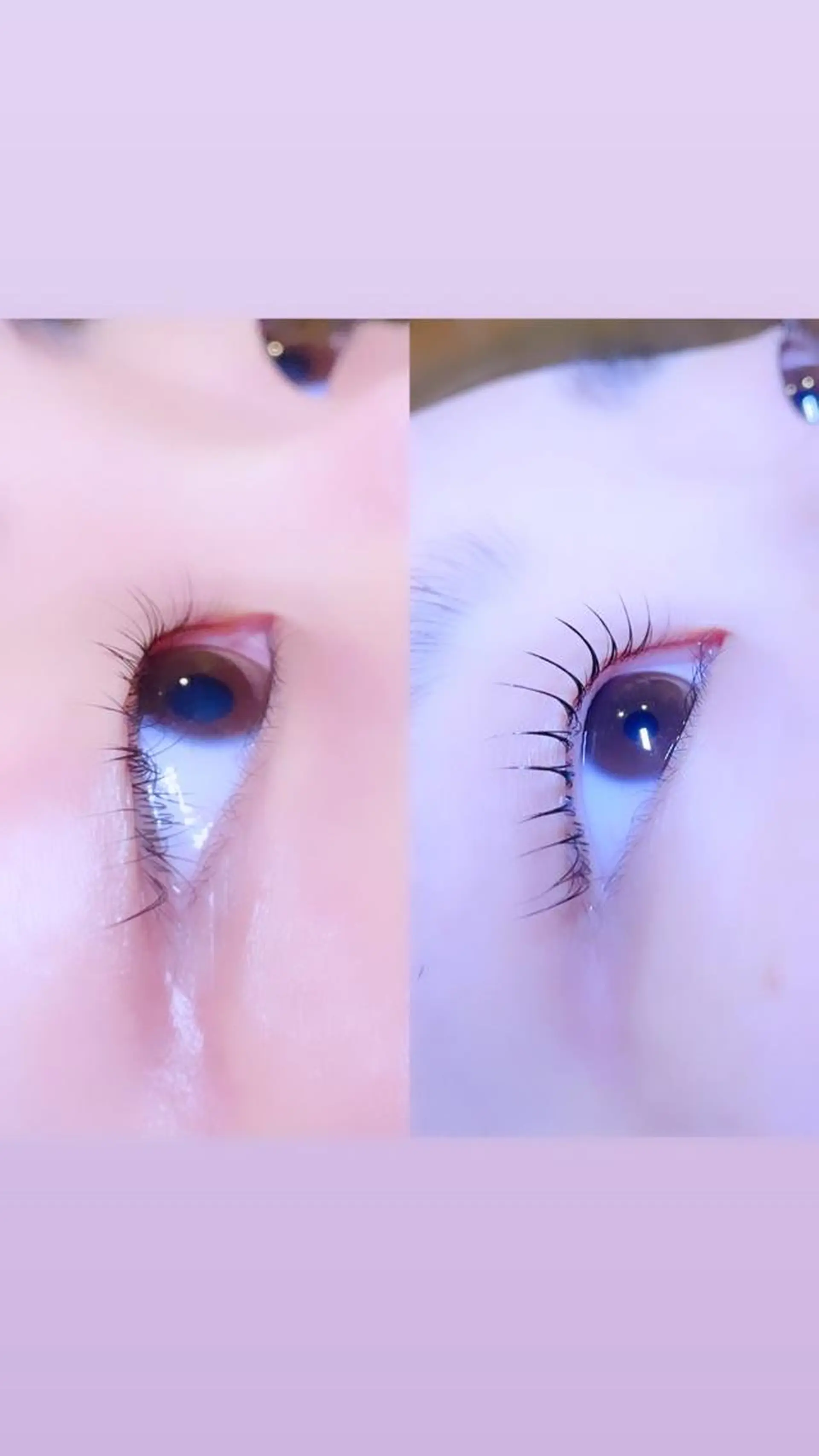 マツエク・マツパ まつげパーマ 一重×まつ毛パーマ ロニセラ アイラッシュのマツエク・マツパデザイン