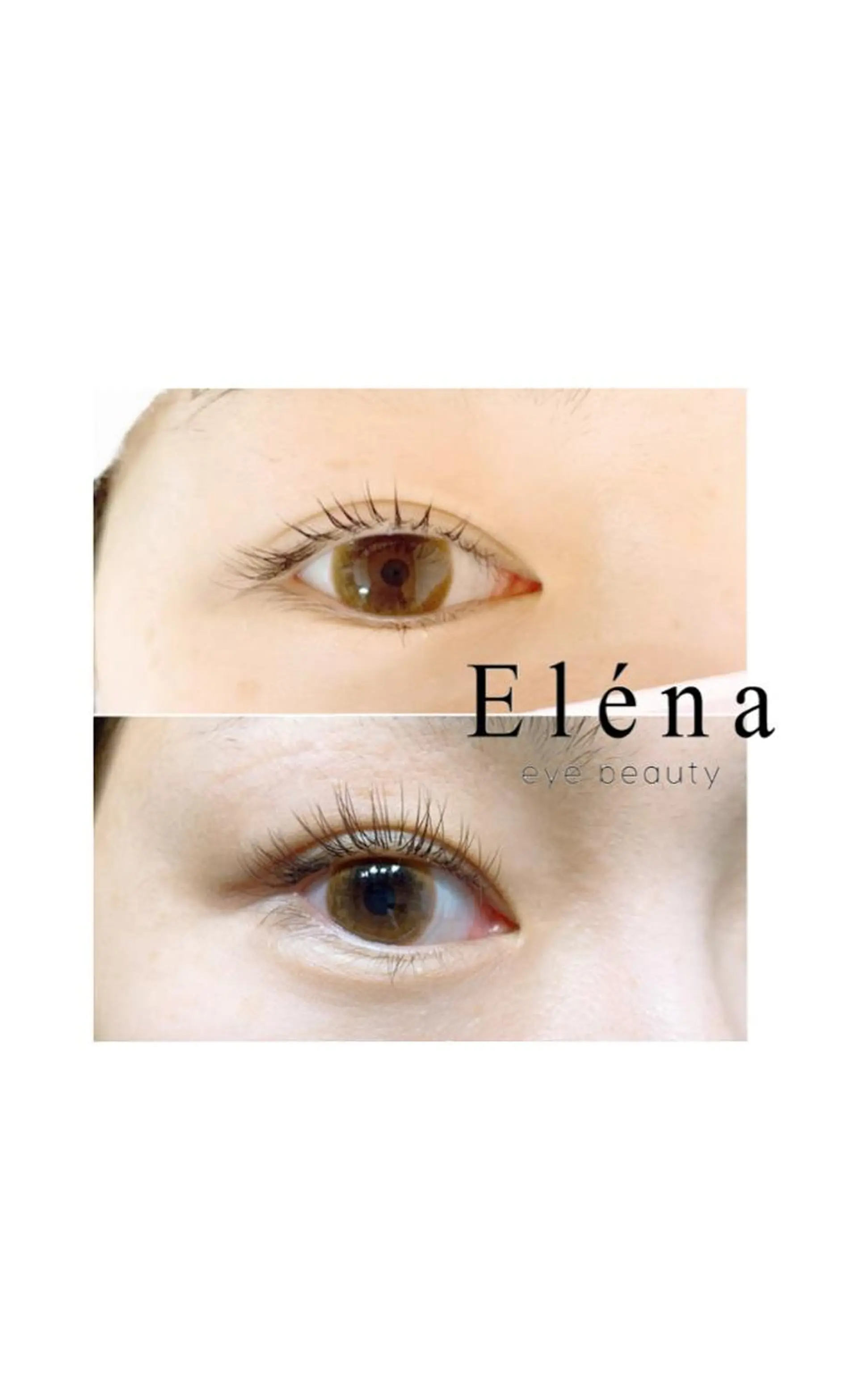 マツエク・マツパ ブラウンラッシュ カラーマツエク マツエク Ele'na eye beautyのマツエク・マツパデザイン