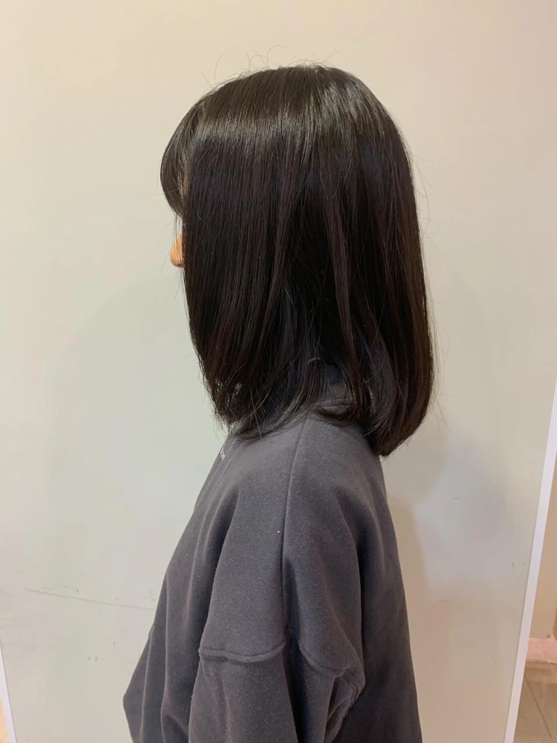 ミディアム 髪質改善・ストレート ‪✂︎‬東 大珠✂︎のヘアスタイル
