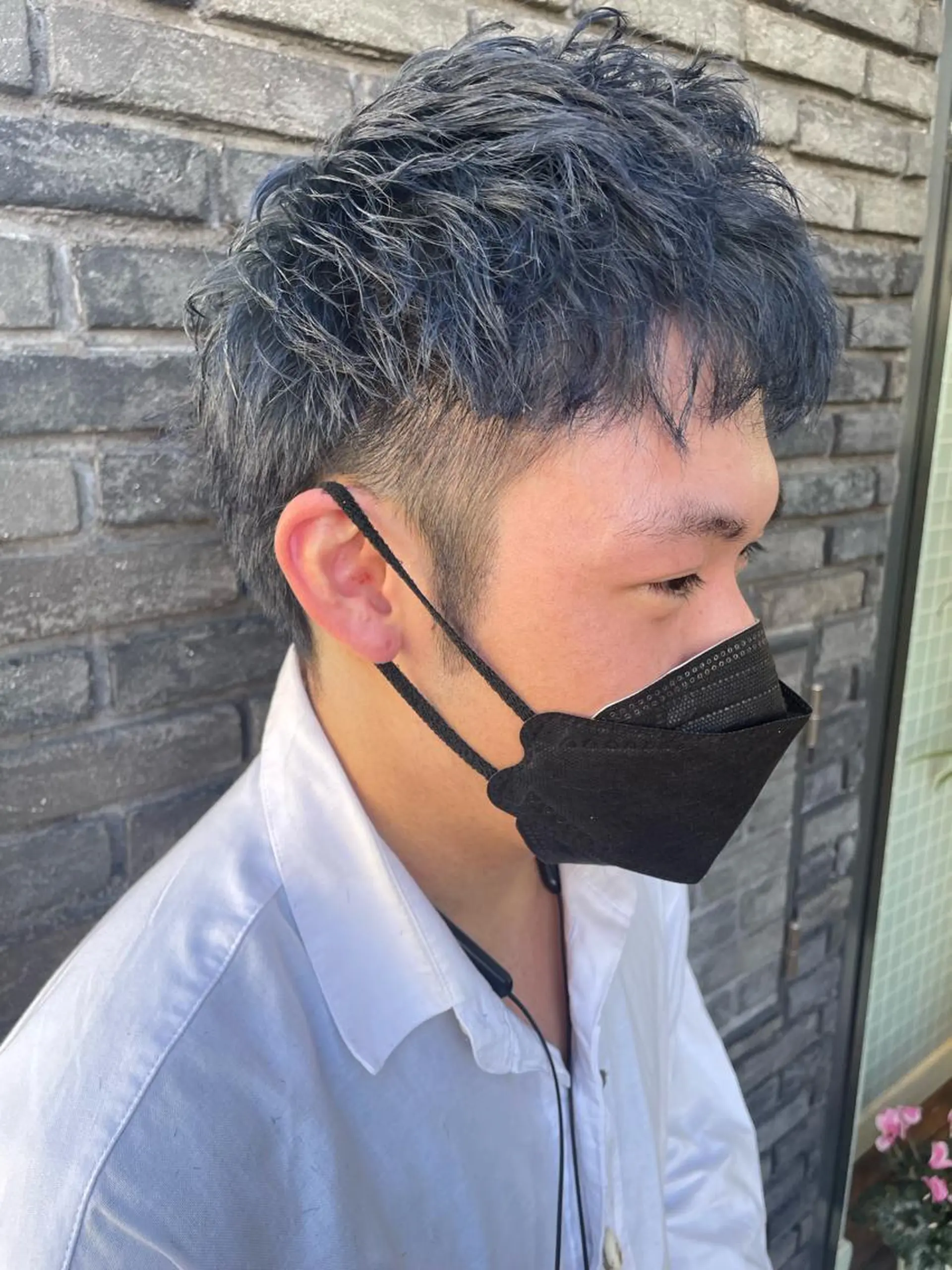 カラー メンズ デザインカラー 佐伯 凌太郎のヘアスタイル