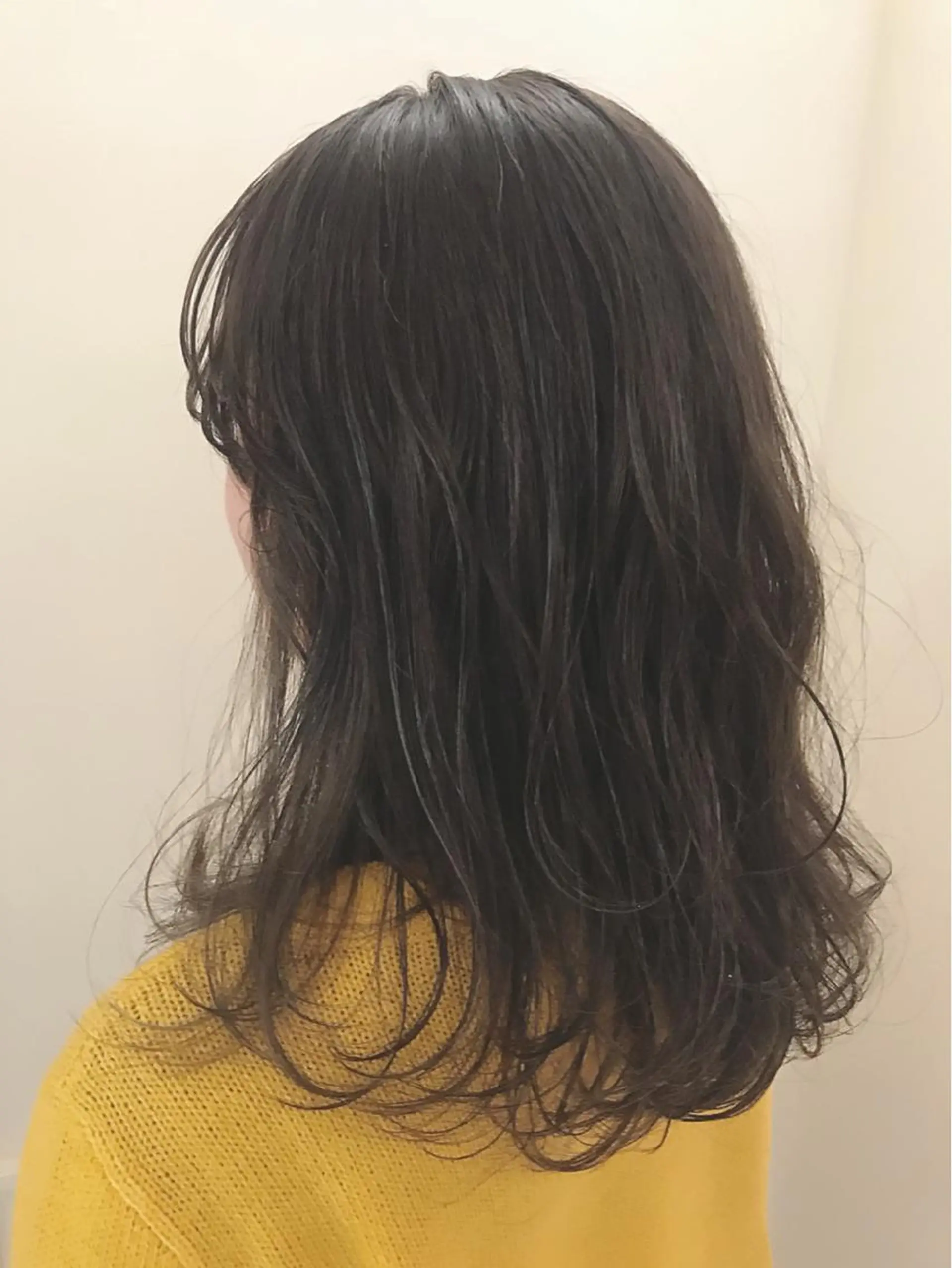 セミロング カラー アディクシーカラー ハイライトカラー ハイライト カット ヘアカラー 清水　ちひろ ✄トップスタイリストのヘアスタイル