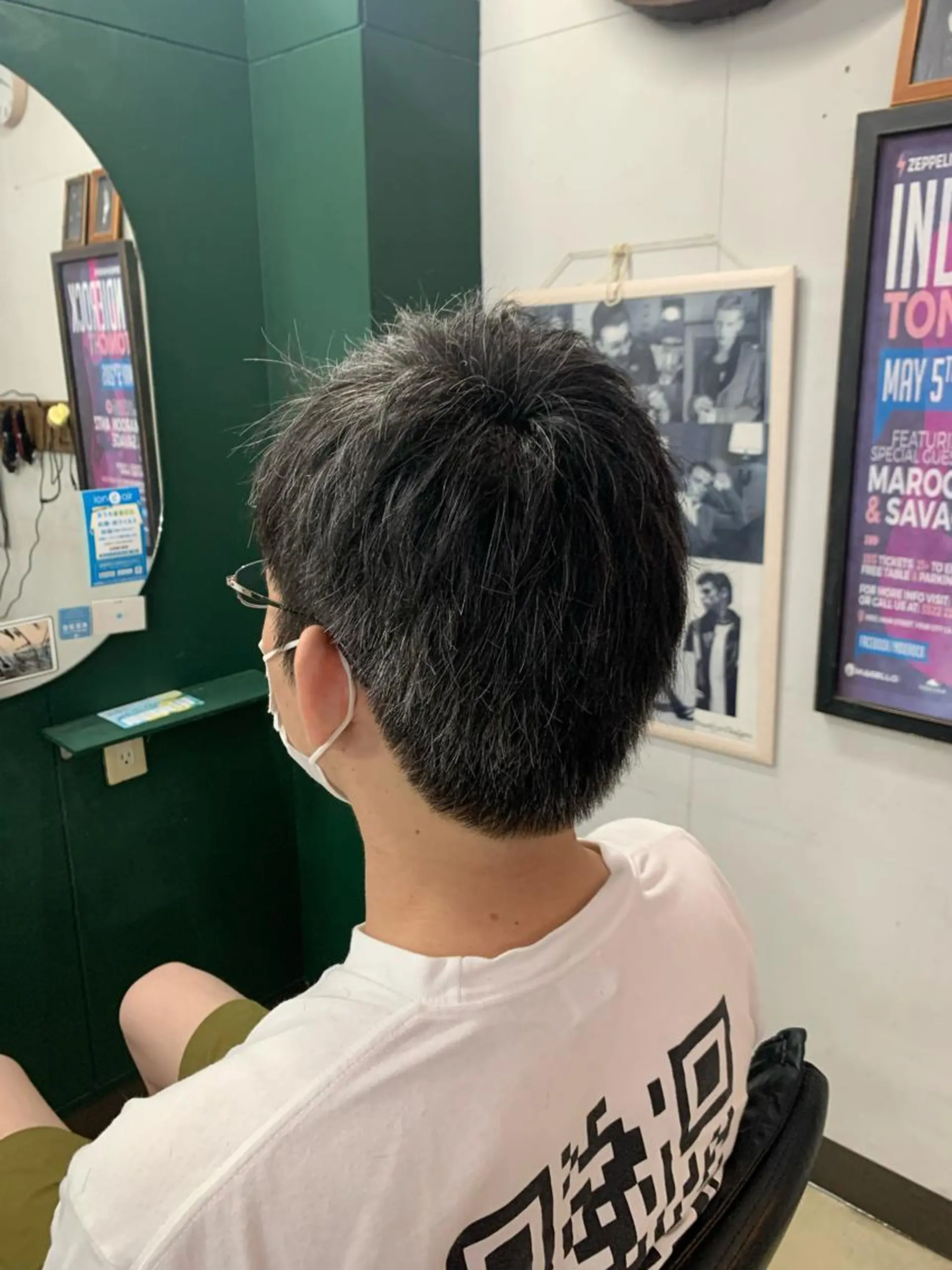 ショート メンズ lil所属・月館 怜奈のヘアスタイル