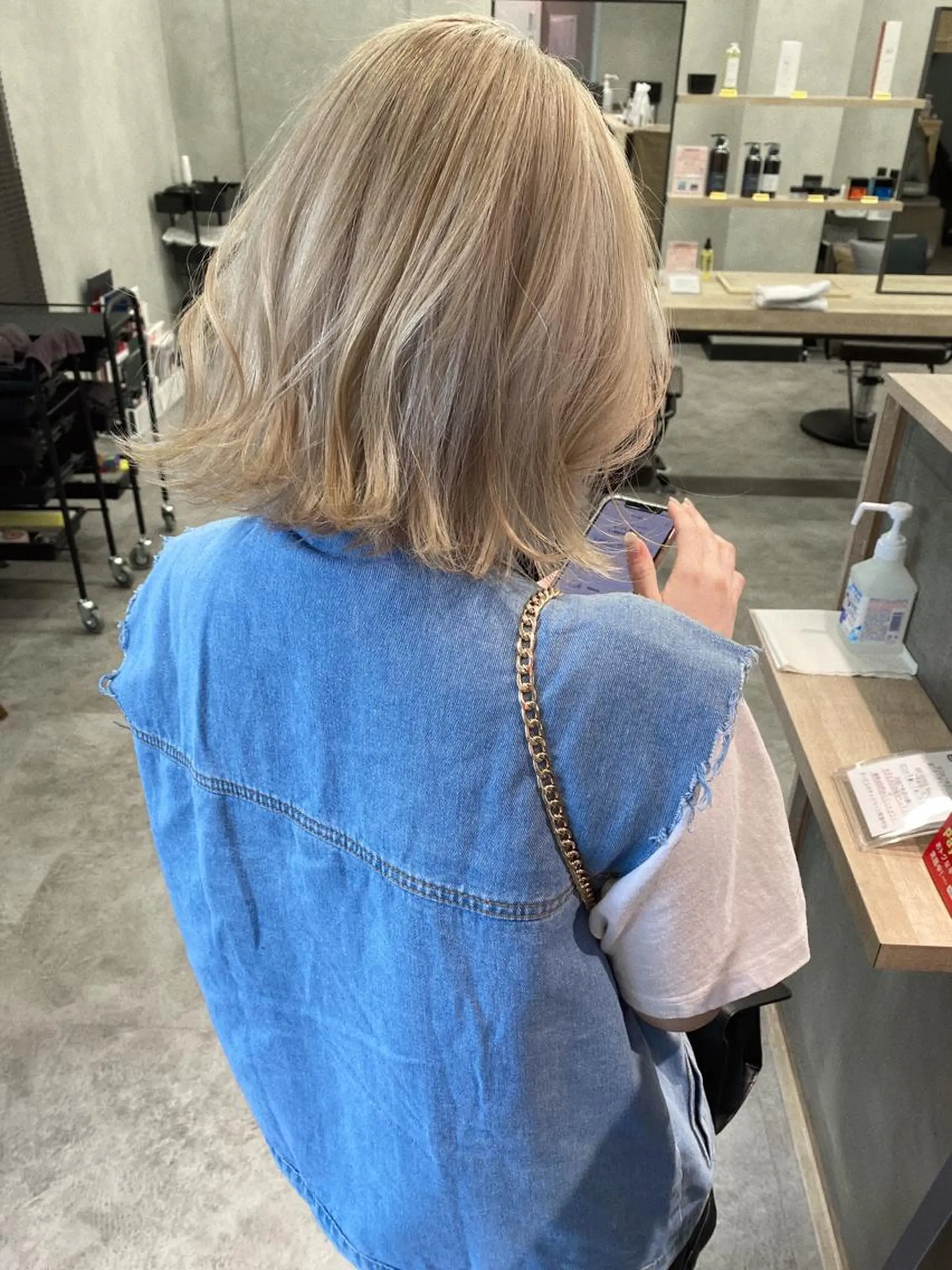 ショート カラー 🕶️佐藤 海李🐏のヘアスタイル