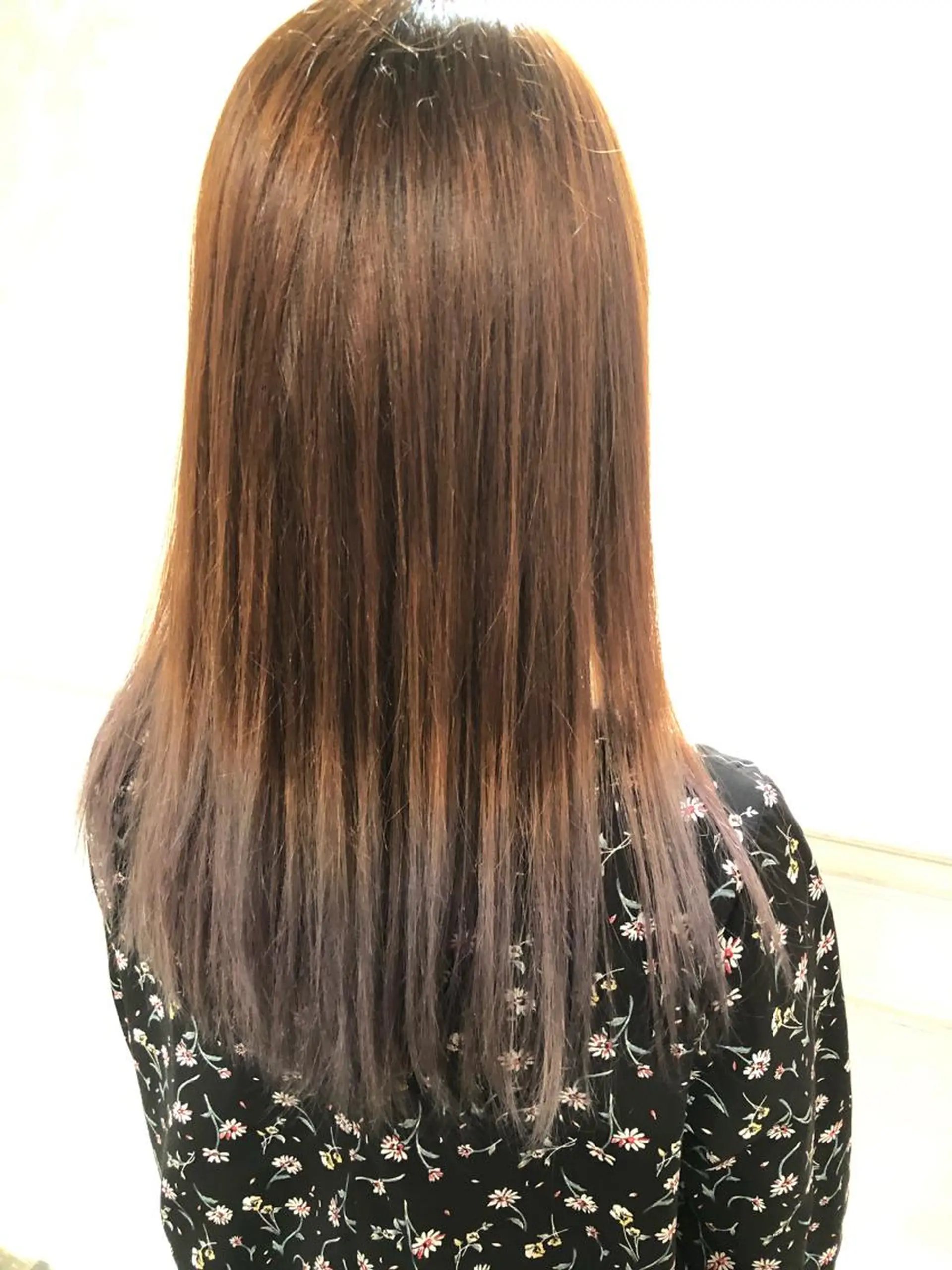 ロング 韓国風カット/ 髪質改善 黒崎のヘアスタイル