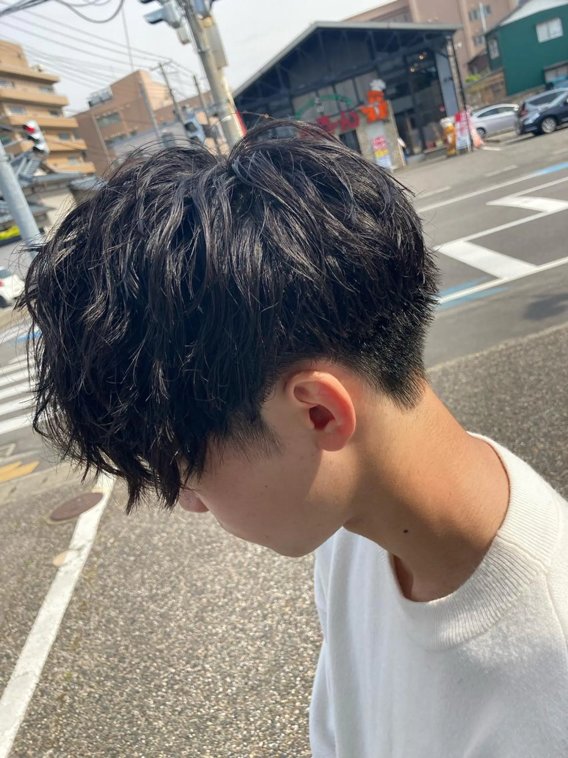 ミディアム パーマ メンズ パーマが得意な【最高 悠斗】のヘアスタイル