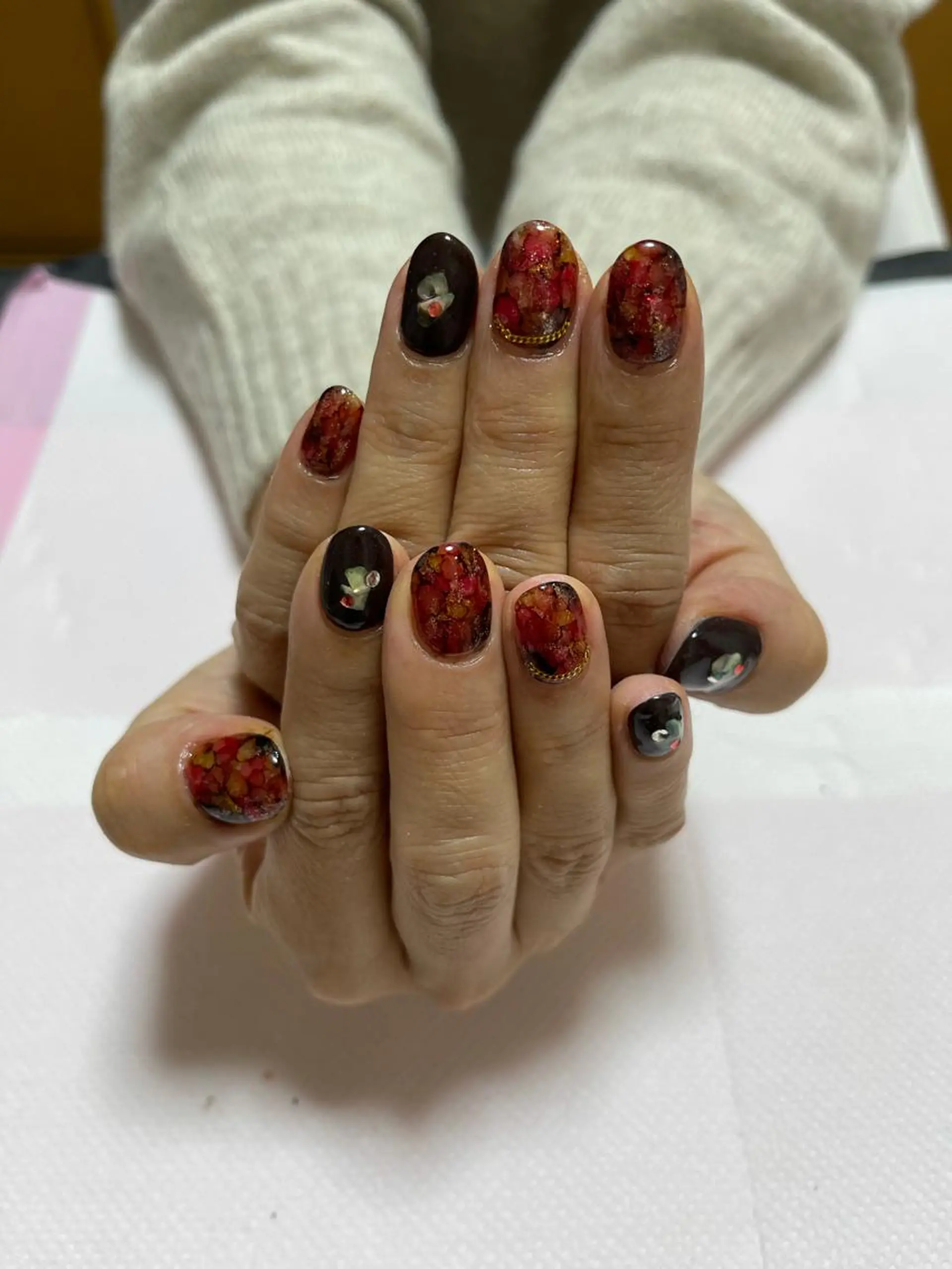 ネイル ハンドネイル 桜田 麻菜のネイルデザイン