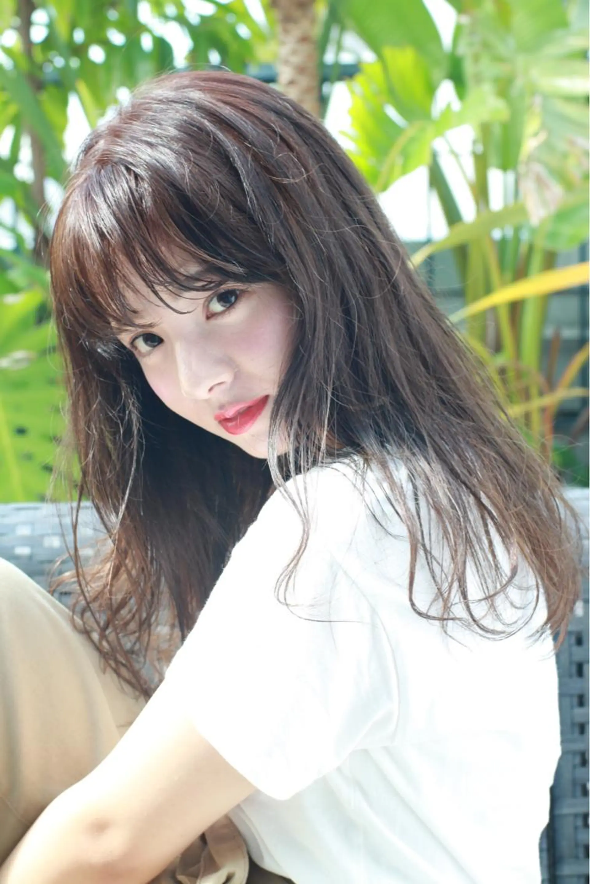 ロング カラー ハイライトカラー イルミナカラー ハイライト tipi 香椎・千早のヘアスタイル