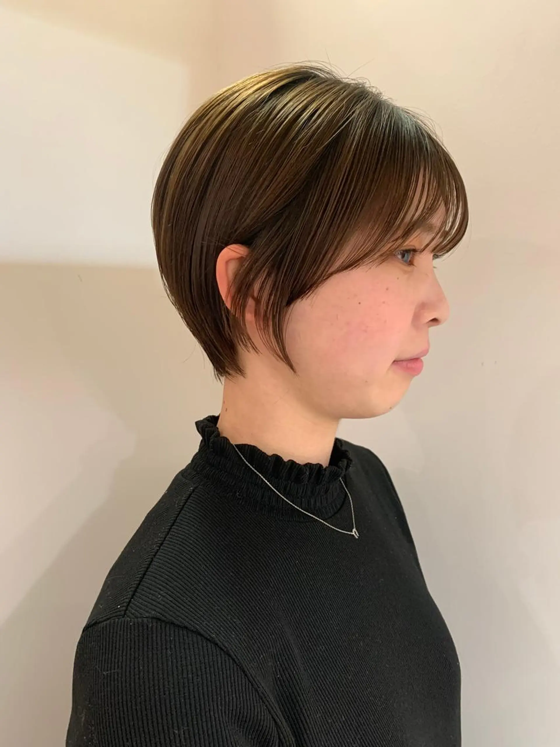 ショート 小顔カット 似合わせcut ◎ 倉橋実咲のヘアスタイル